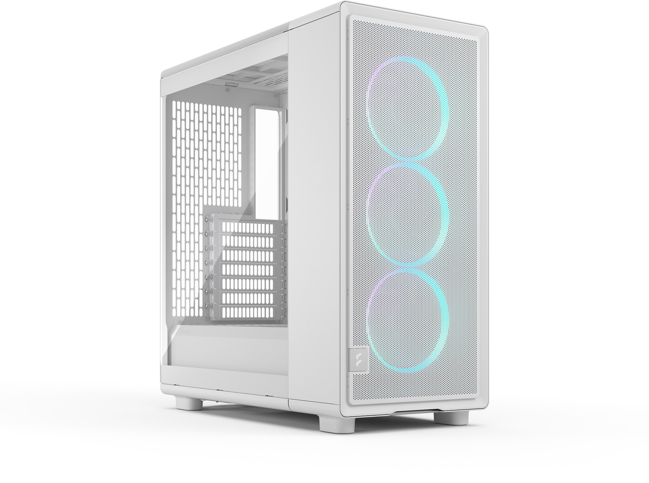 Picture of Picture of Caixa ATX Fractal Design Epoch White Tempered Glass RGB Light Tint