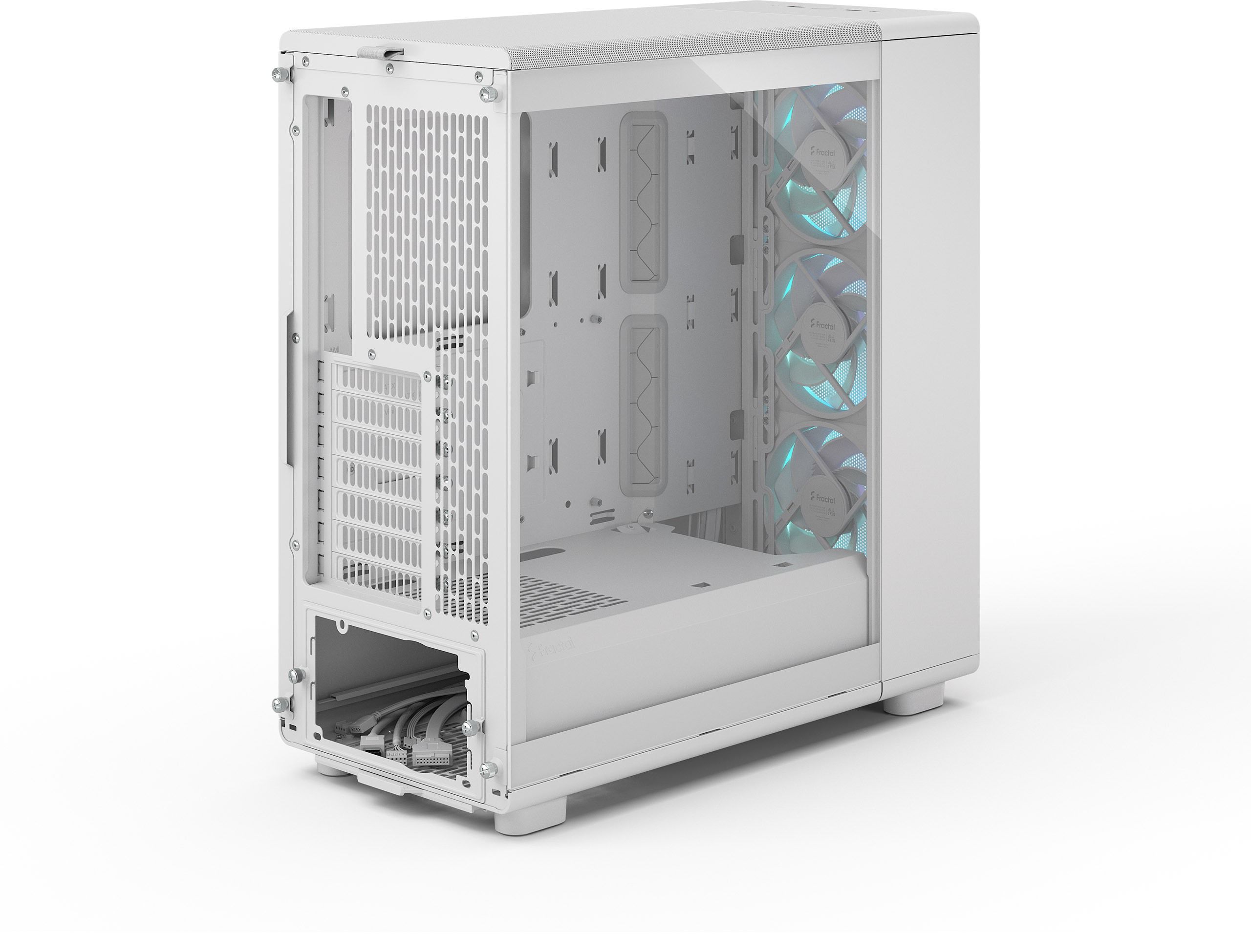 Fractal Design - Caixa ATX Fractal Design Epoch White Tempered Glass RGB Light Tint