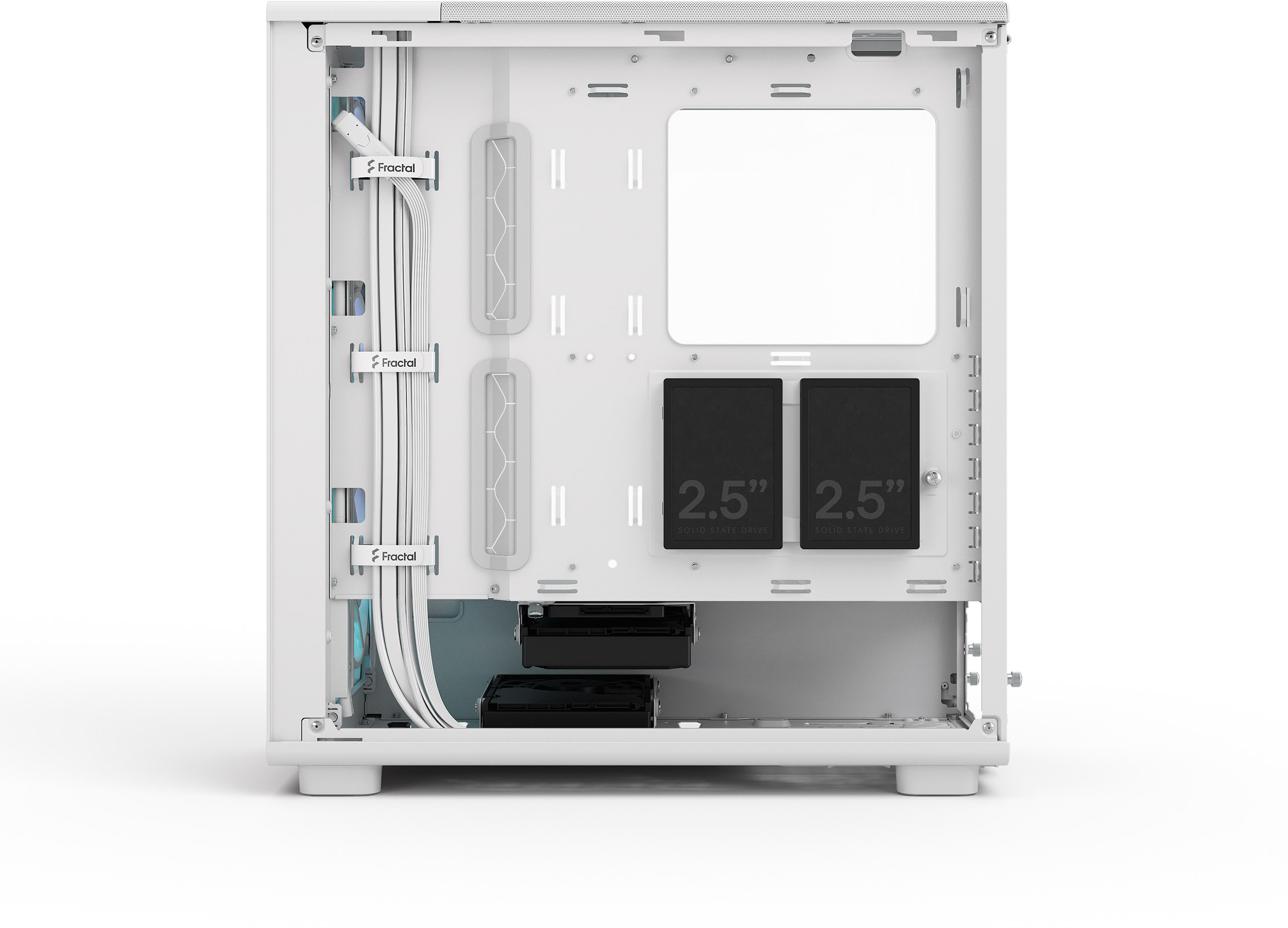 Fractal Design - Caixa ATX Fractal Design Epoch White Tempered Glass RGB Light Tint