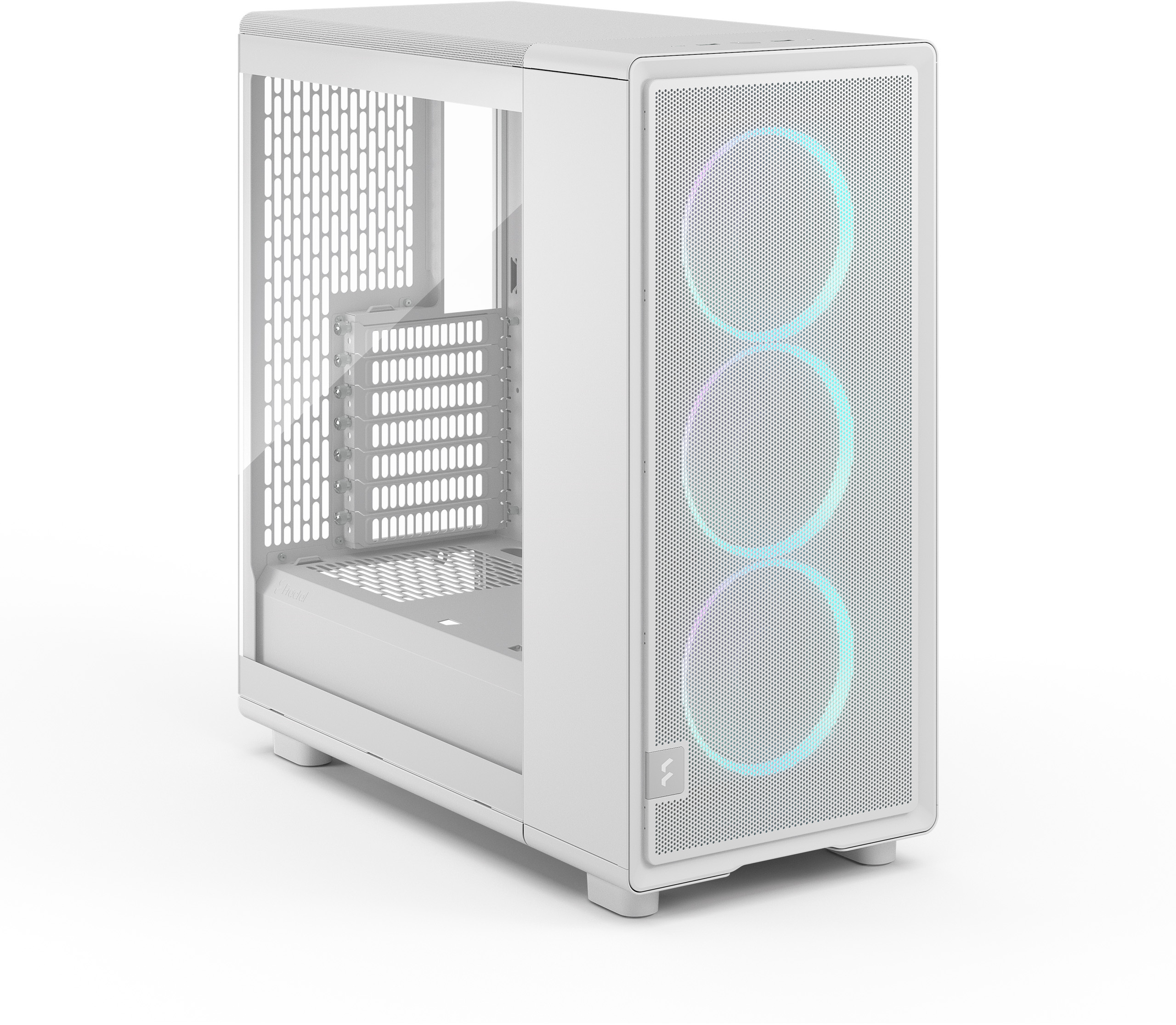 Fractal Design - Caixa ATX Fractal Design Epoch White Tempered Glass RGB Light Tint