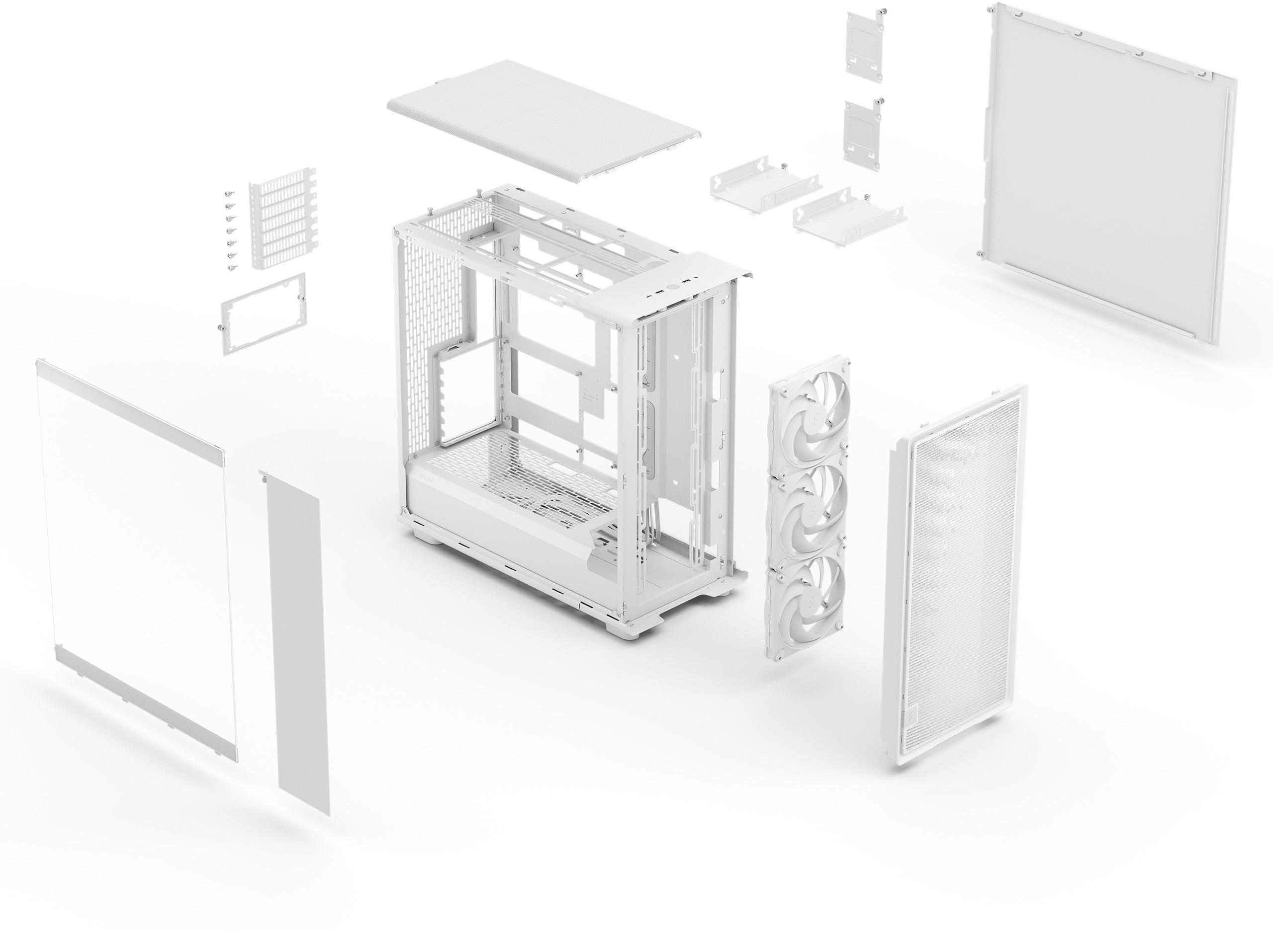  - Caixa E-ATX Fractal Design Epoch XL White Tempered Glass Light Tint