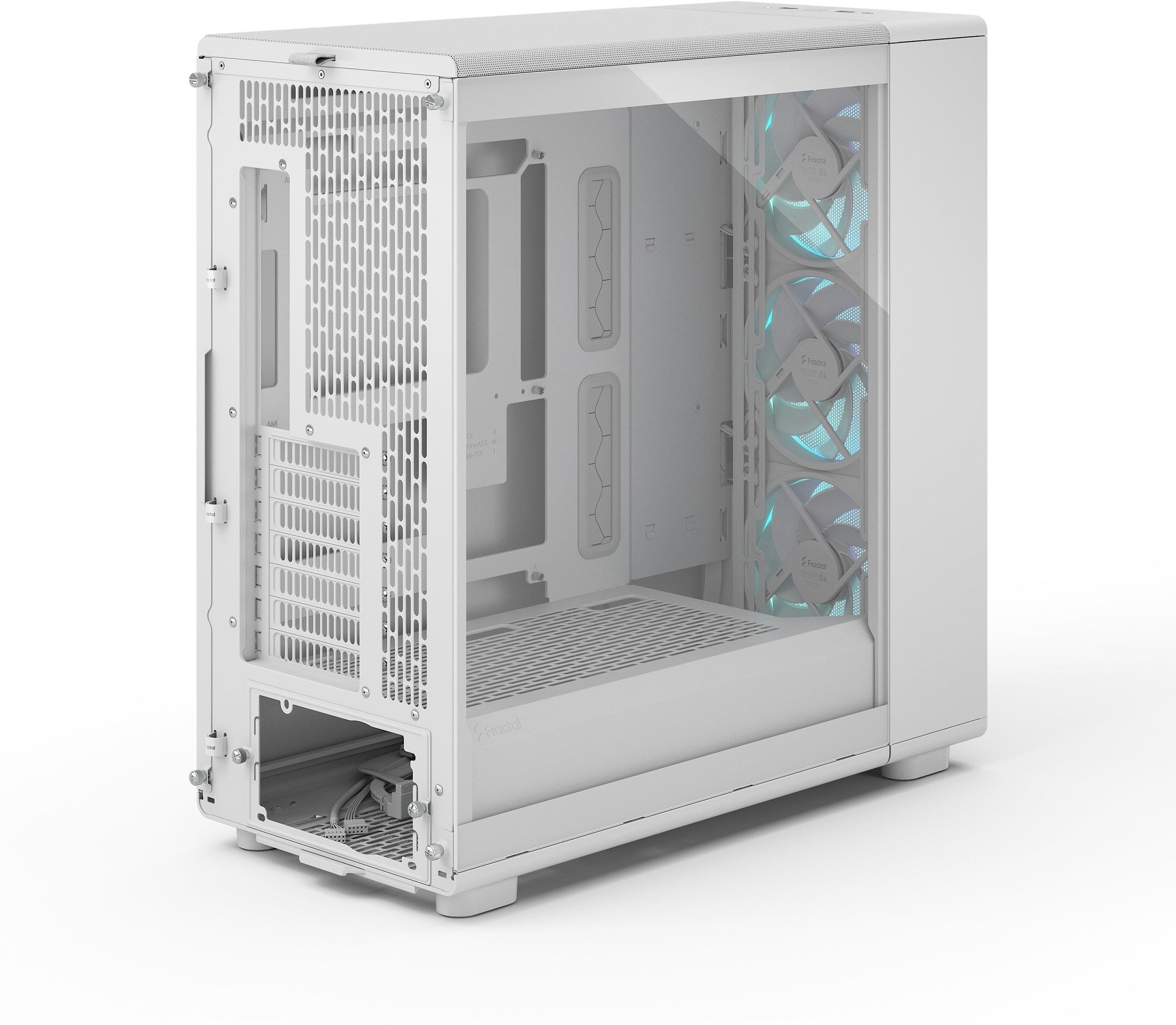  - Caixa E-ATX Fractal Design Epoch XL White Tempered Glass RGB Light Tint