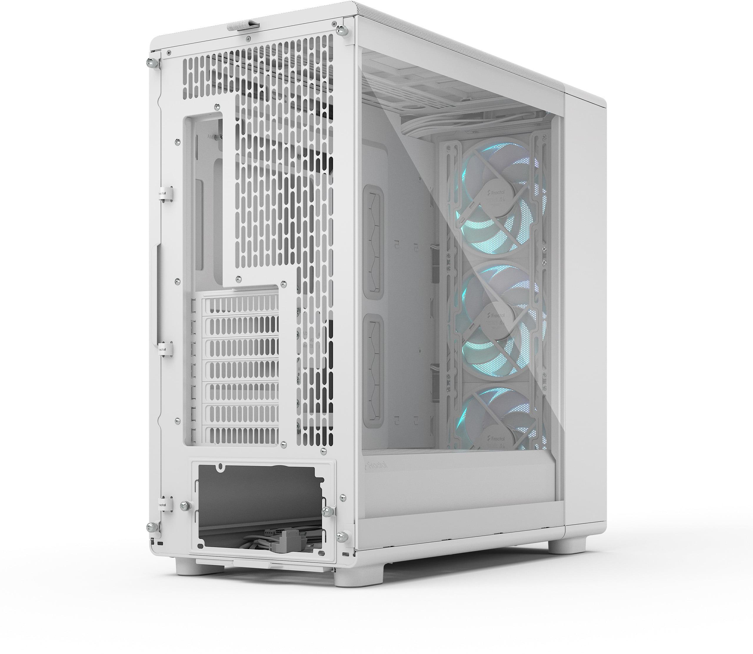  - Caixa E-ATX Fractal Design Epoch XL White Tempered Glass RGB Light Tint