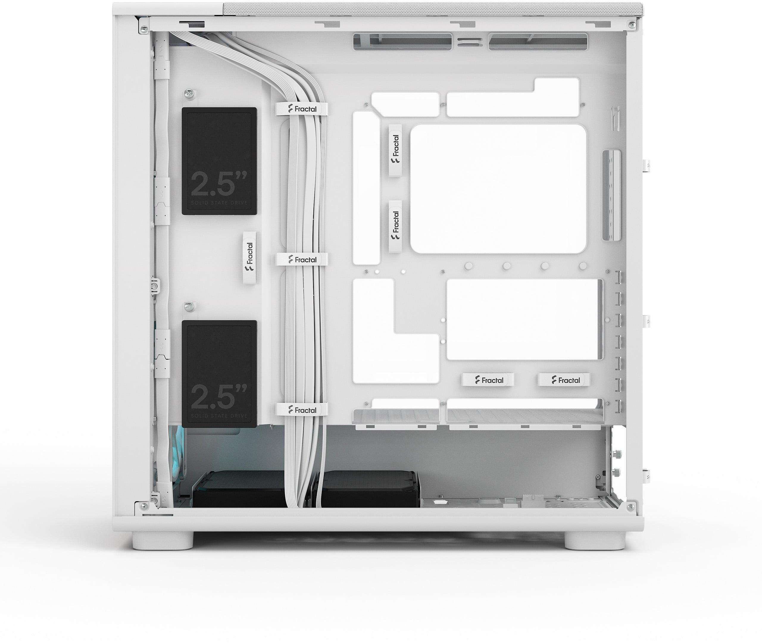  - Caixa E-ATX Fractal Design Epoch XL White Tempered Glass RGB Light Tint