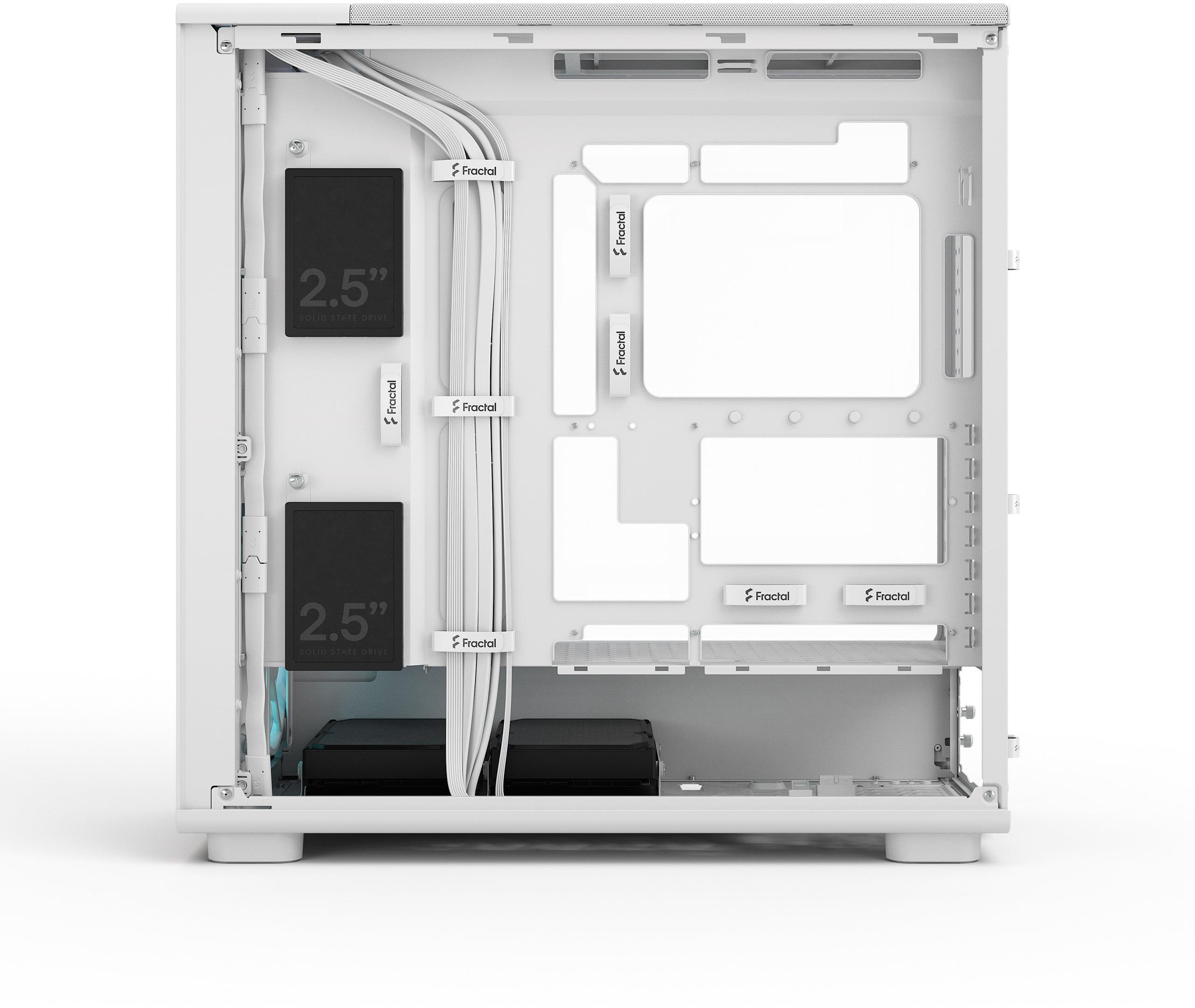  - Caixa E-ATX Fractal Design Epoch XL White Tempered Glass RGB Light Tint