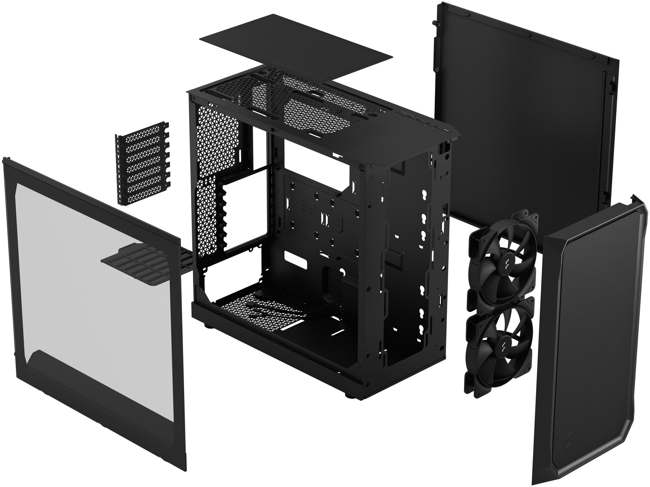 Fractal Design - ** B Grade ** Caixa ATX Fractal Design Focus 2 Black TG