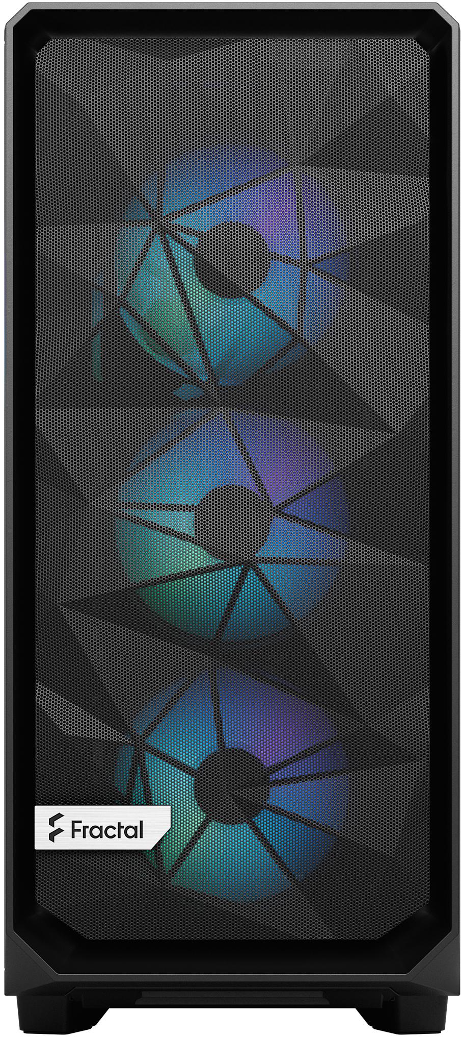 Fractal Design - Caixa ATX Fractal Design Meshify 2 Compact Lite RGB Black TG Light Tint