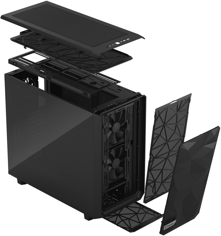 Fractal Design - Caixa E-ATX Fractal Design Meshify 2 Black TG Dark Tint