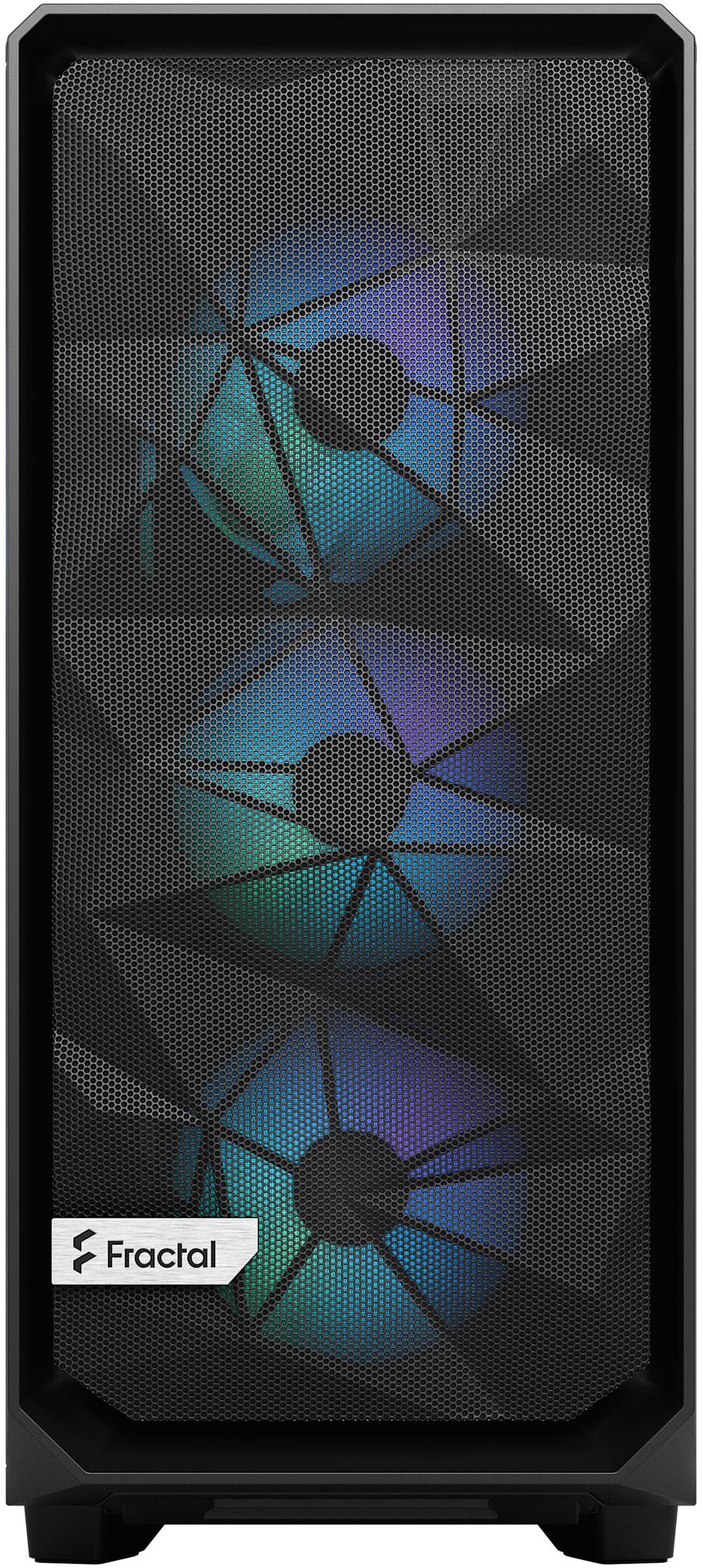 Fractal Design - Caixa ATX Fractal Design Meshify 2 Compact RGB Black TG Light Tint