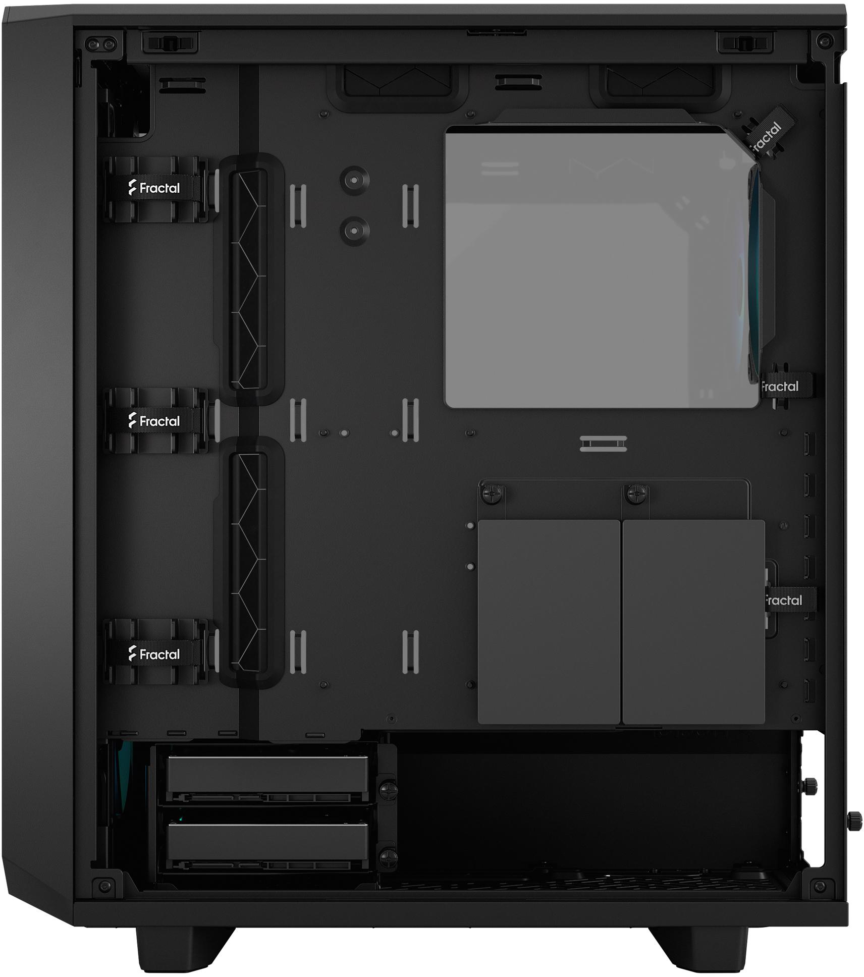 Fractal Design - Caixa ATX Fractal Design Meshify 2 Compact RGB Black TG Light Tint