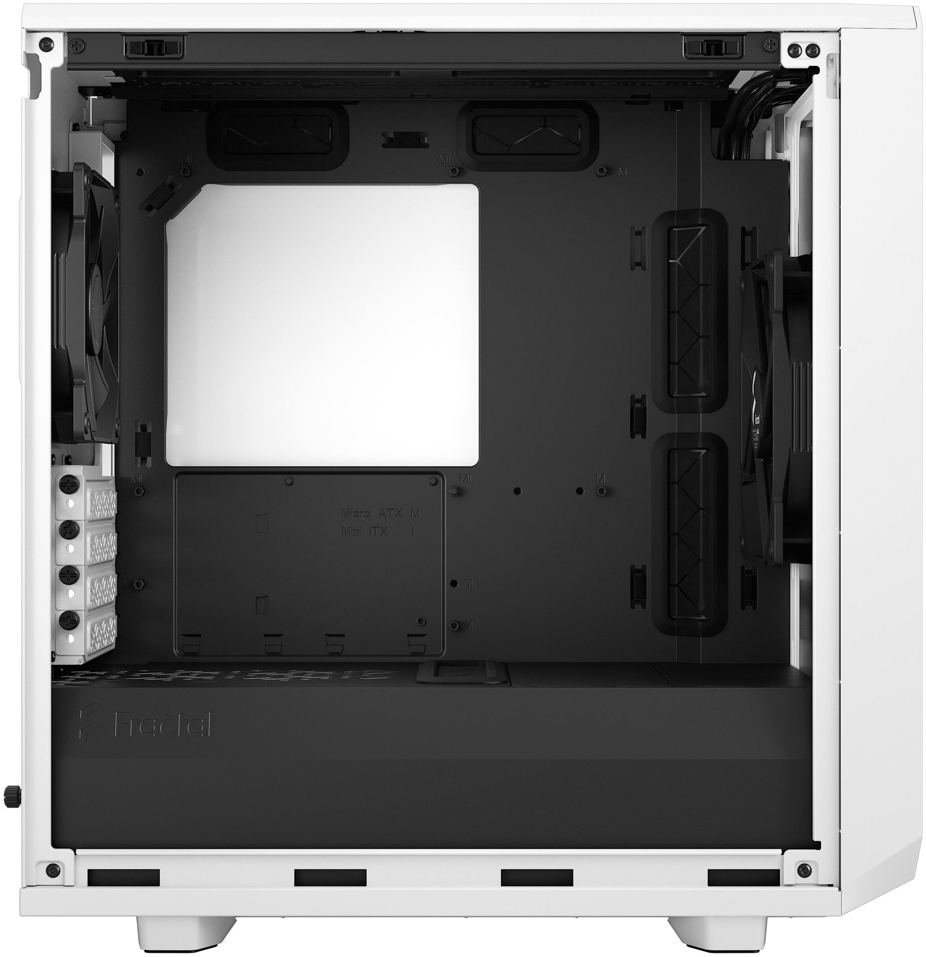 Fractal Design - Caixa Micro-ATX Fractal Design Meshify 2 Mini White TG Clear Tint