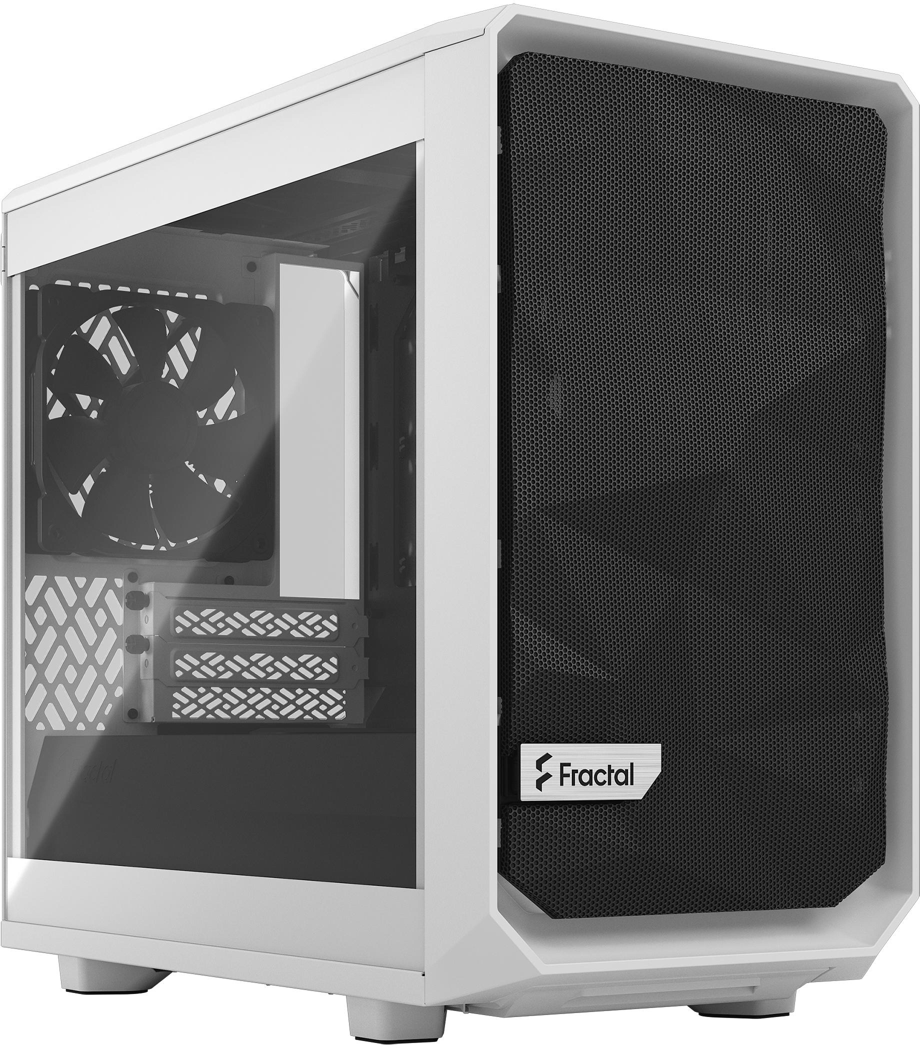 Caixa Mini-ITX Fractal Design Meshify 2 Nano White TG Clear Tint