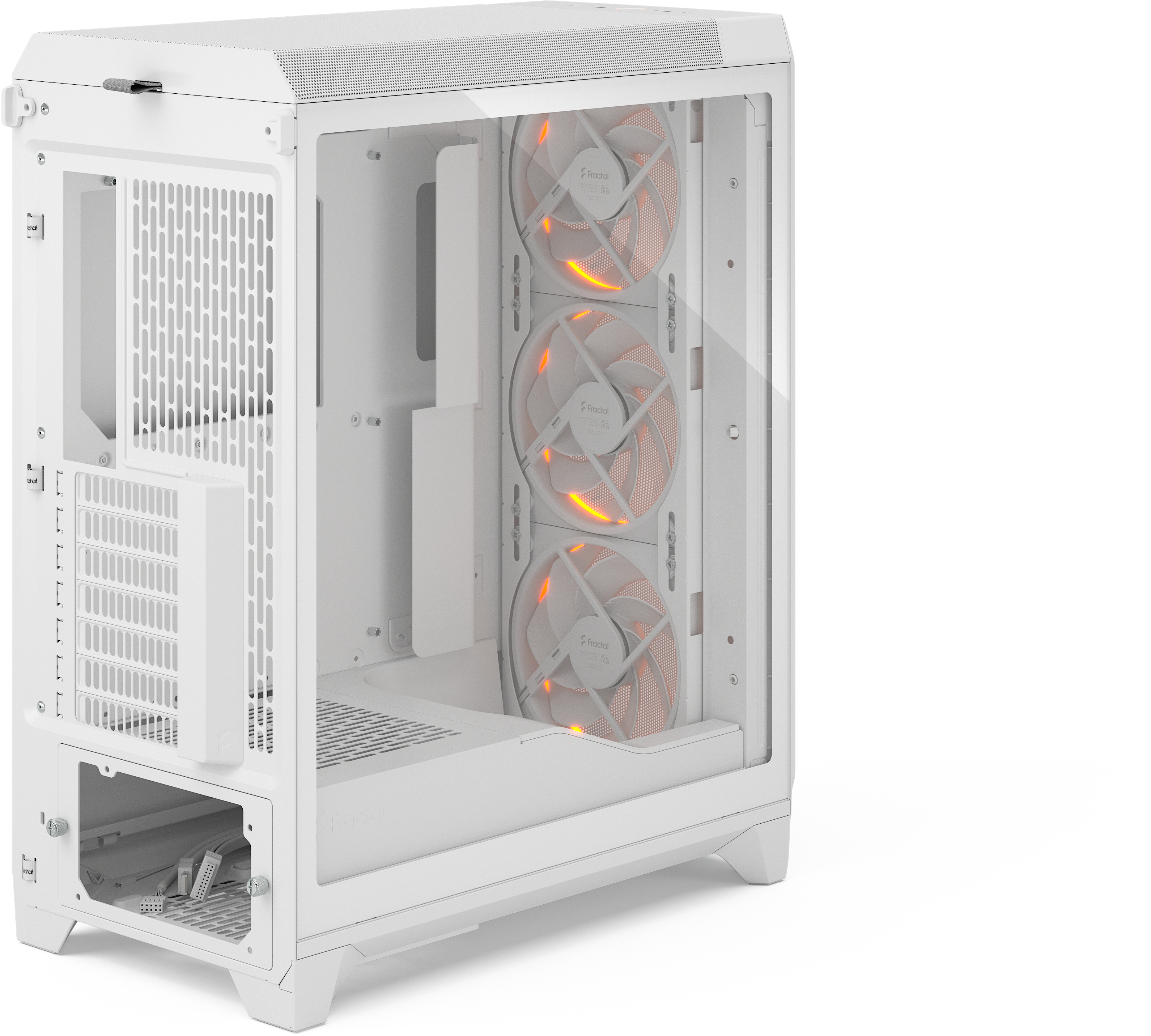Fractal Design - Caixa E-ATX Fractal Design Meshify 3 Branca RGB TG Light Tint