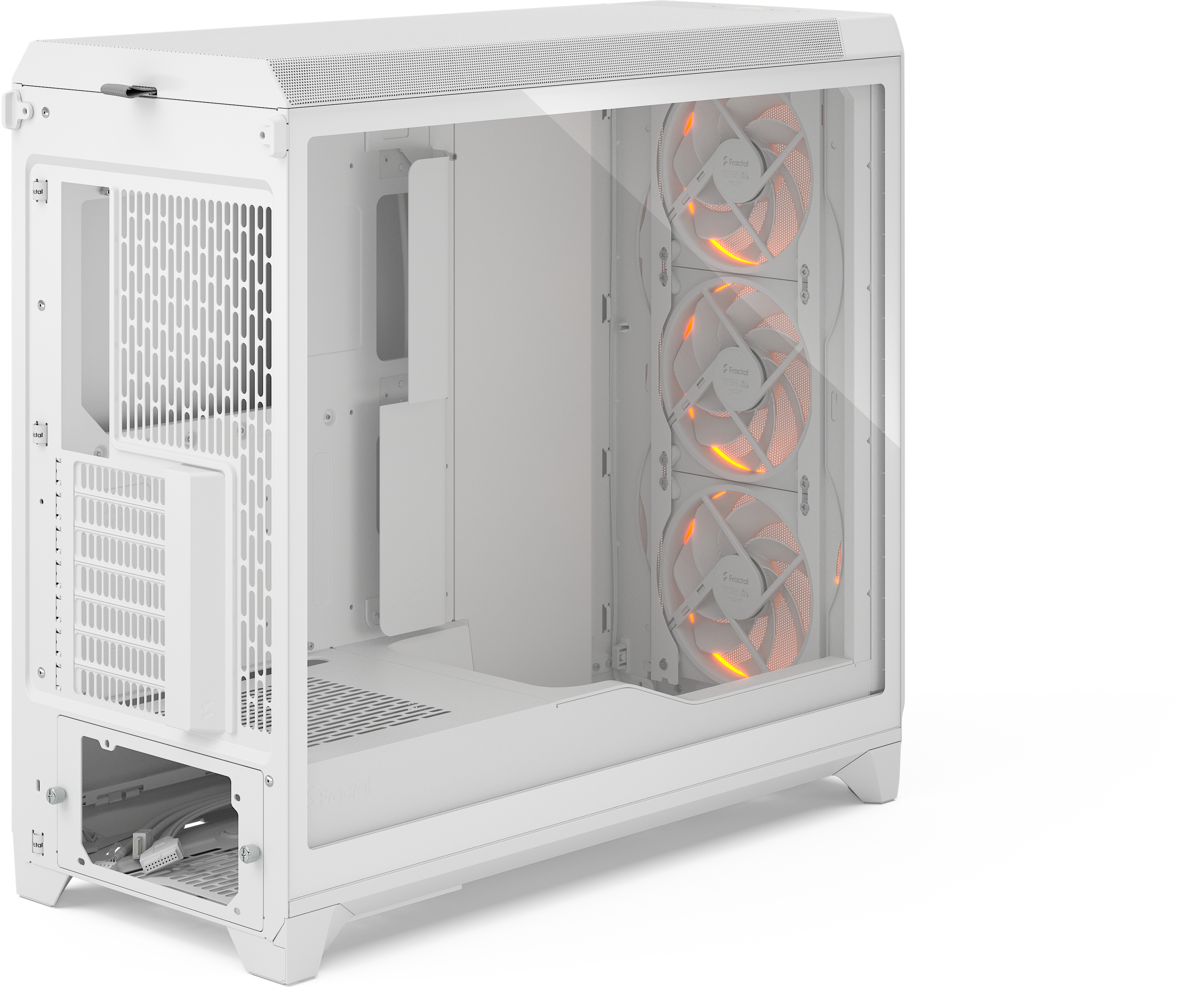 Fractal Design - Caixa E-ATX Fractal Design Meshify 3 XL RGB Branca TG Clear Tint