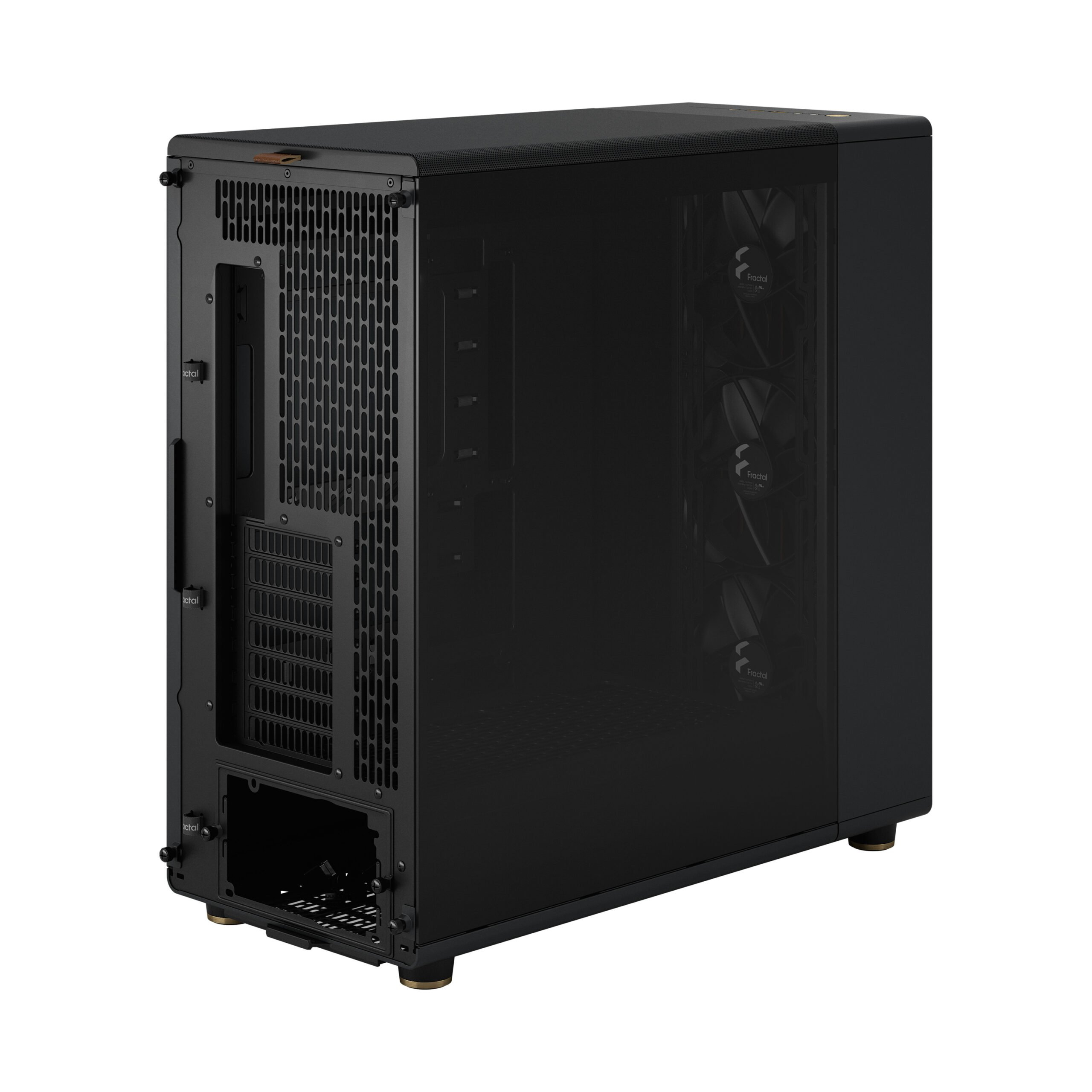 Fractal Design - Caixa E-ATX Fractal Design North XL Chalk Black TG Clear Reverse Connector