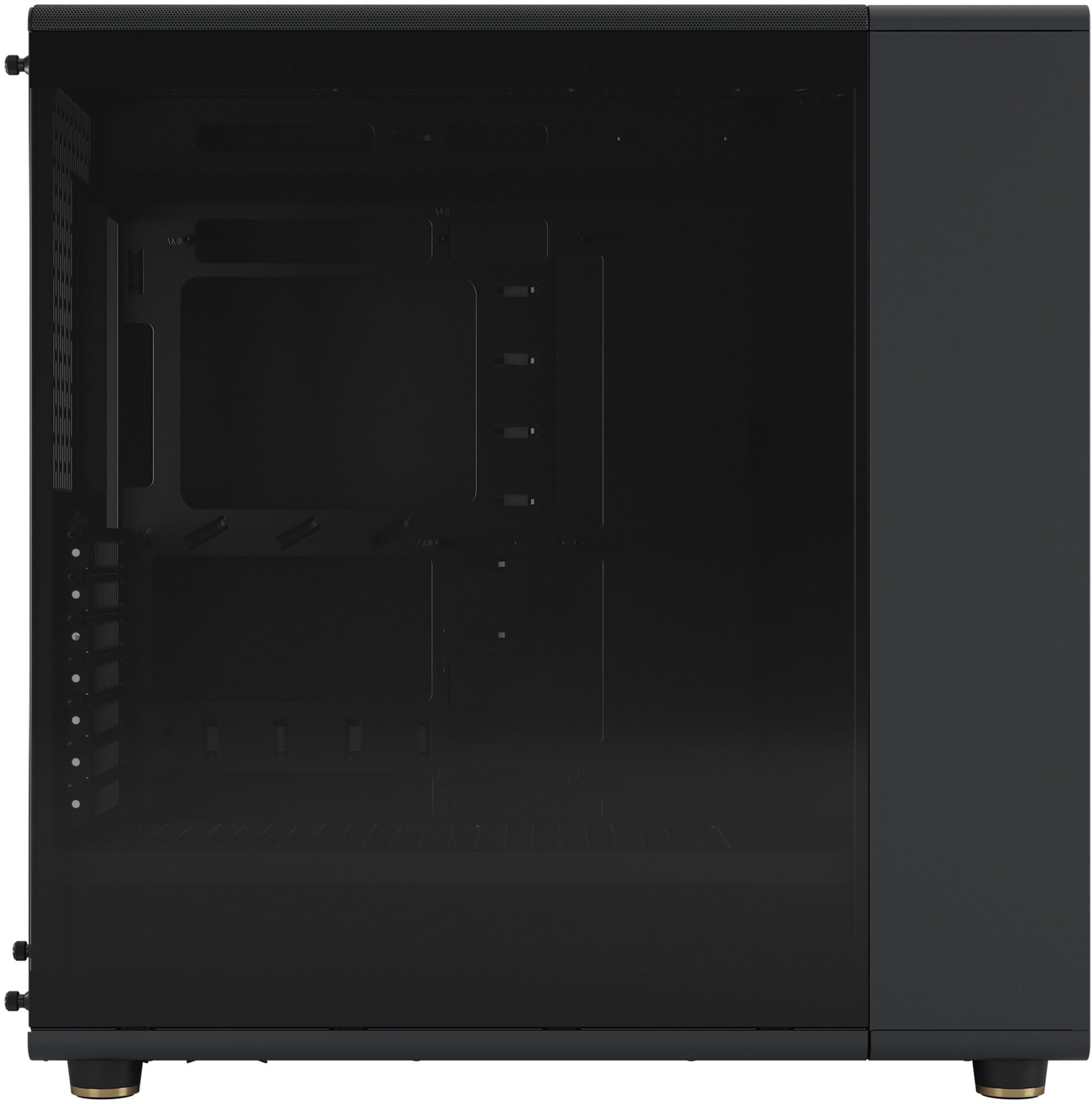 Fractal Design - Caixa E-ATX Fractal Design North XL Chalk Black TG Clear Reverse Connector