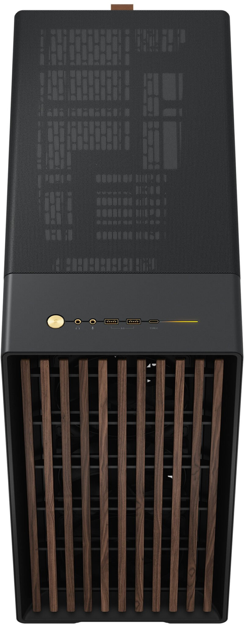 Fractal Design - Caixa E-ATX Fractal Design North XL Chalk Black TG Clear Reverse Connector