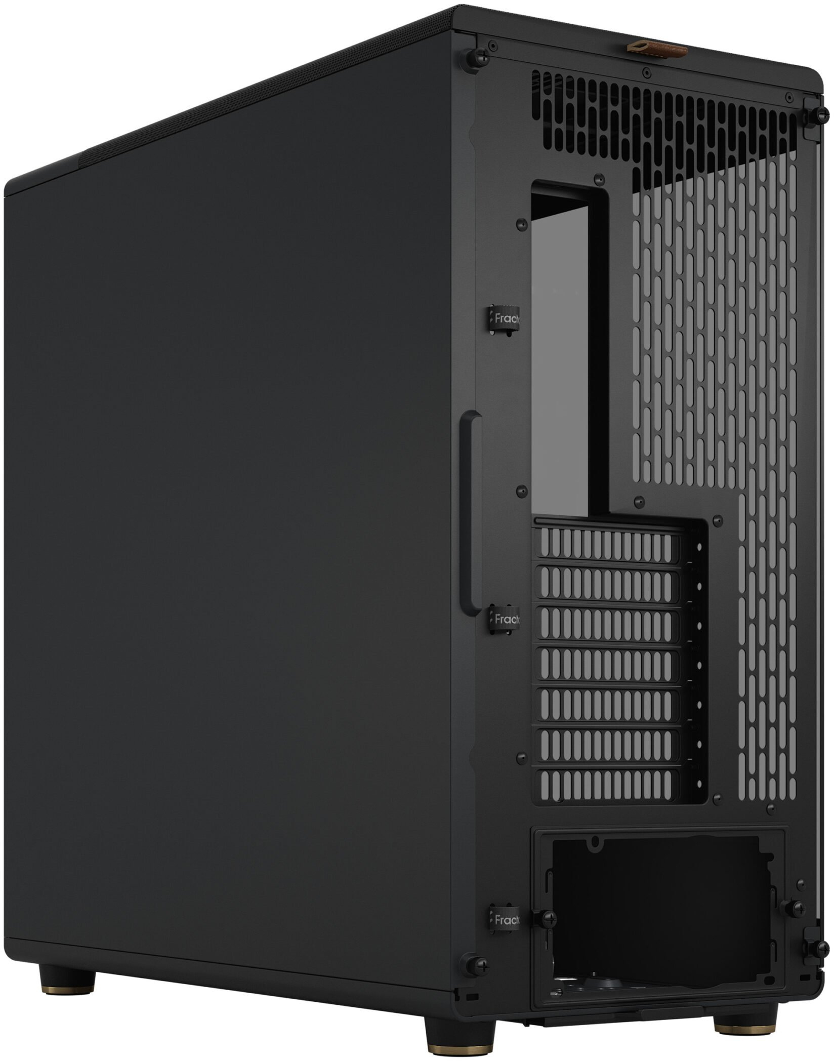 Fractal Design - Caixa E-ATX Fractal Design North XL Chalk Black TG Clear Reverse Connector