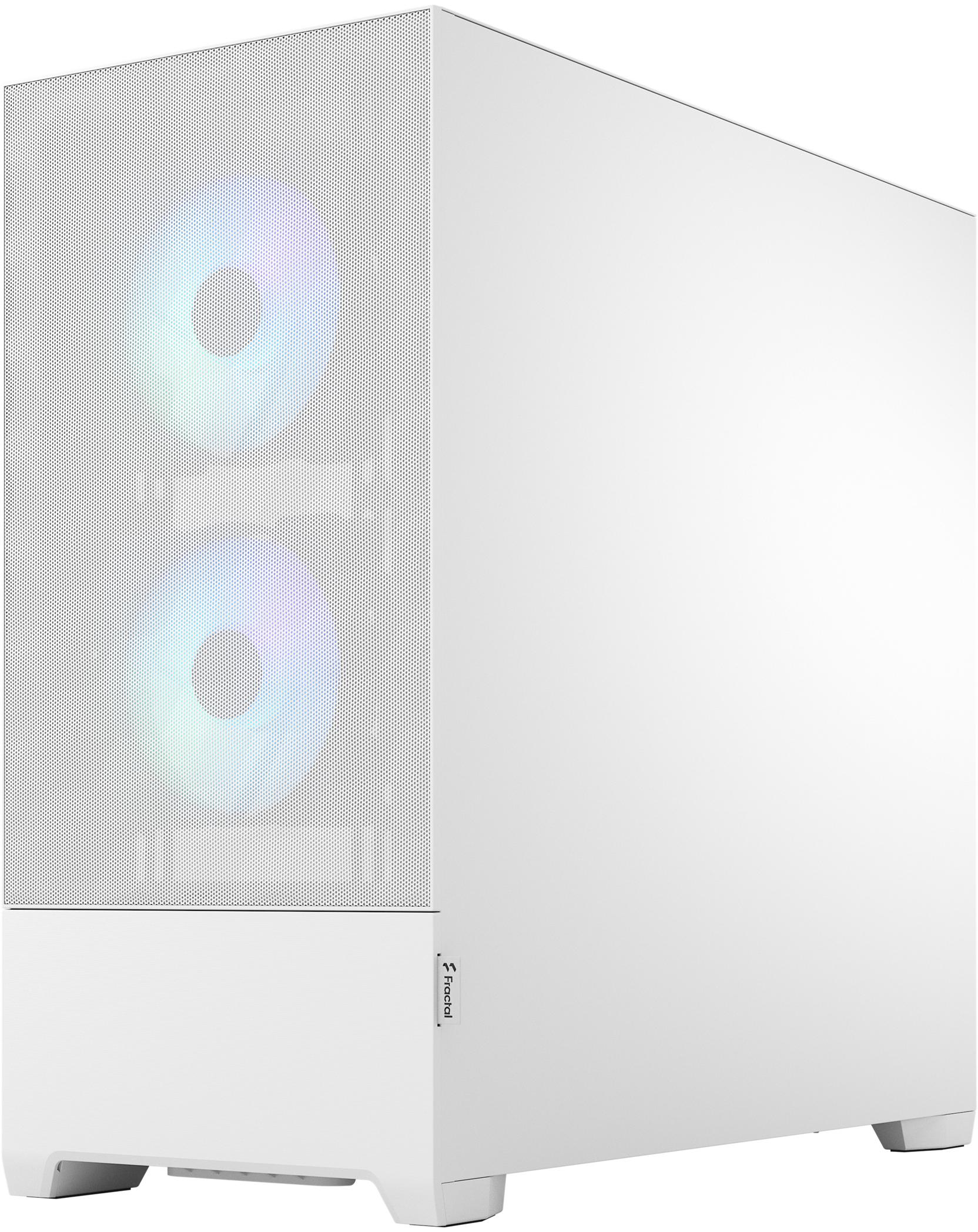 Fractal Design - Caixa ATX Fractal Design Pop Air RGB White TG Clear Tint