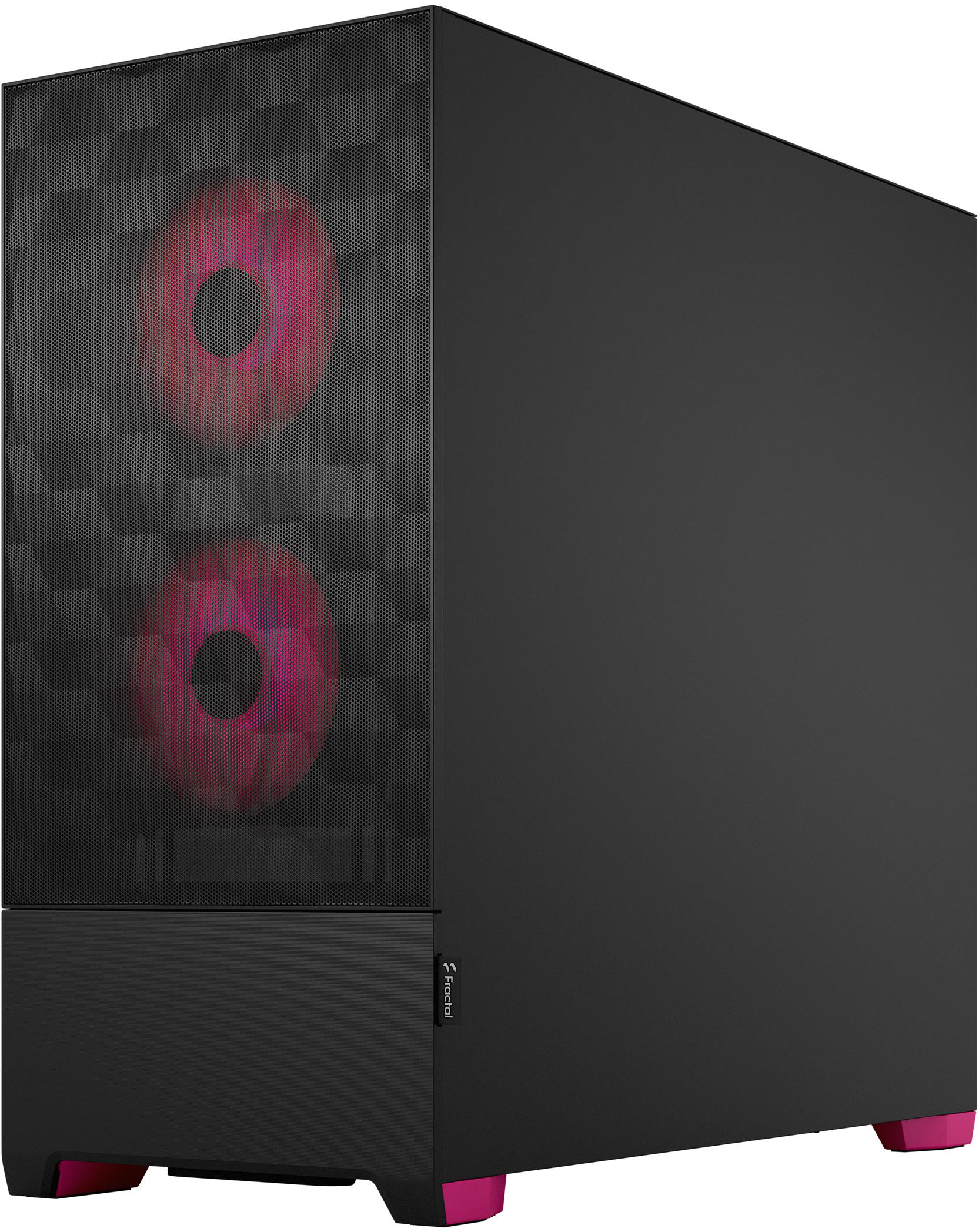 Fractal Design - Caixa ATX Fractal Design Pop Air RGB Magenta Core TG Clear Tint
