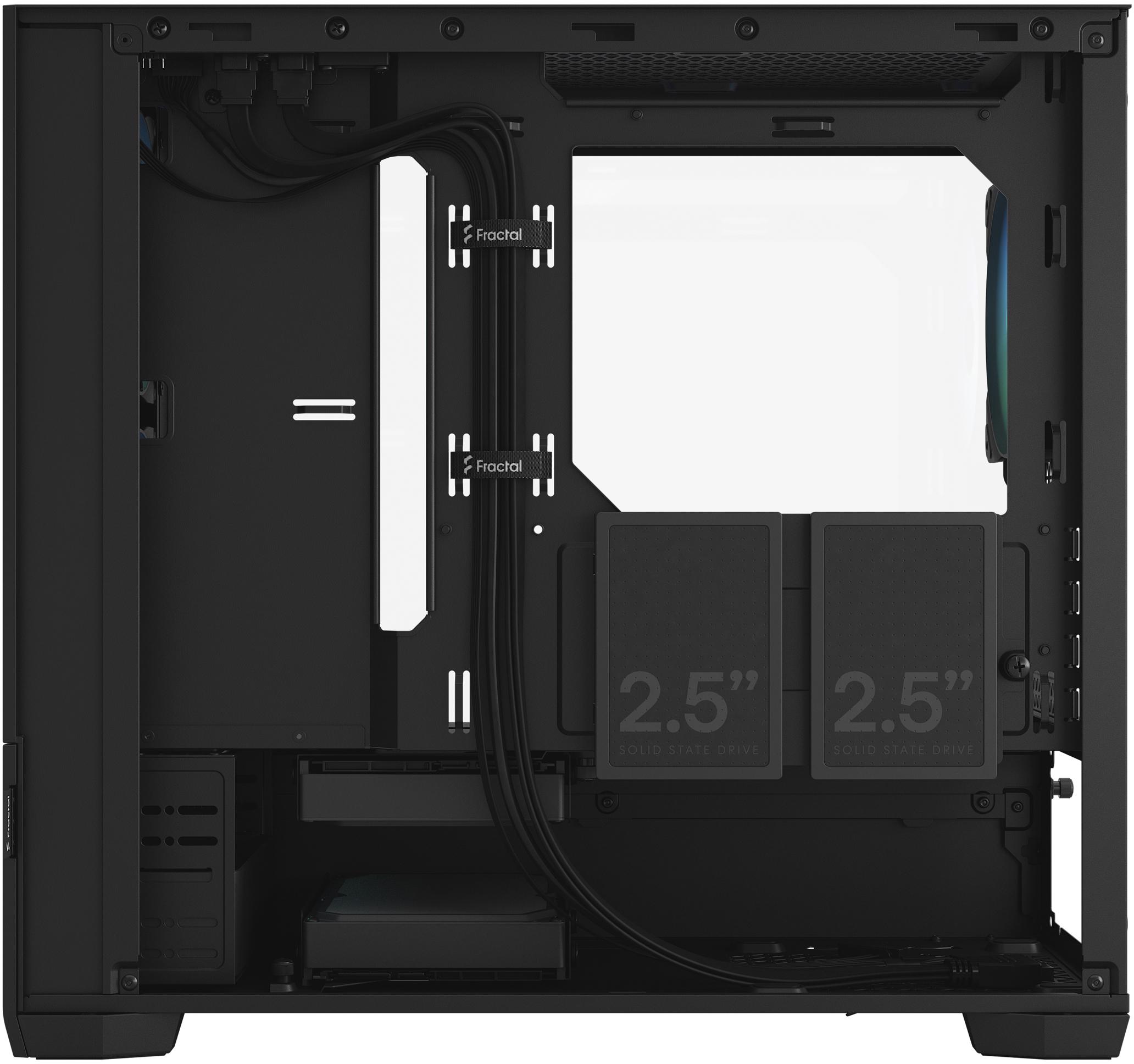 Fractal Design - Caixa Micro-ATX Fractal Design Pop Mini Air RGB Black TG Clear Tint