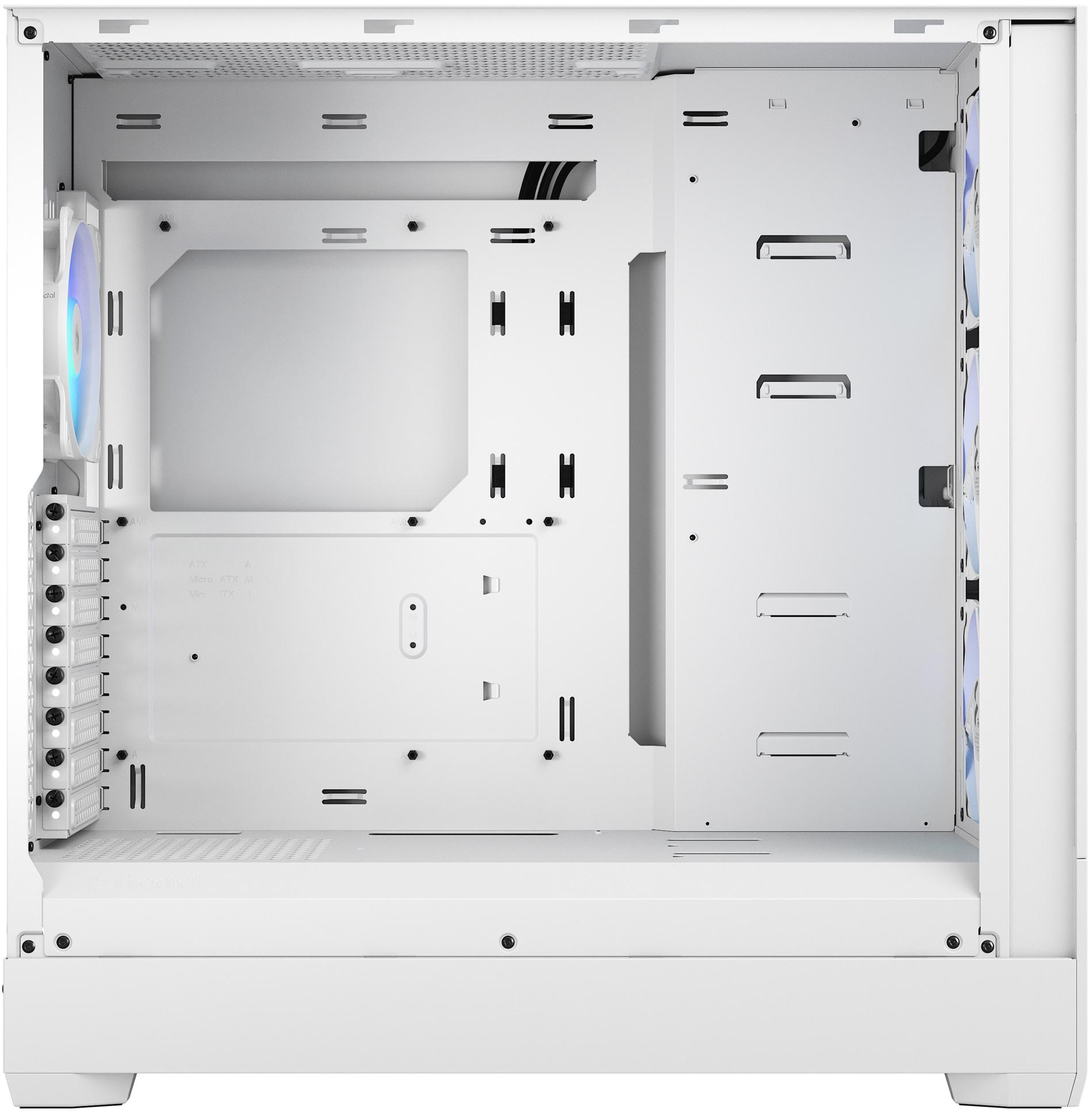 Fractal Design - Caixa E-ATX Fractal Design Pop XL Air RGB White TG Clear Tint
