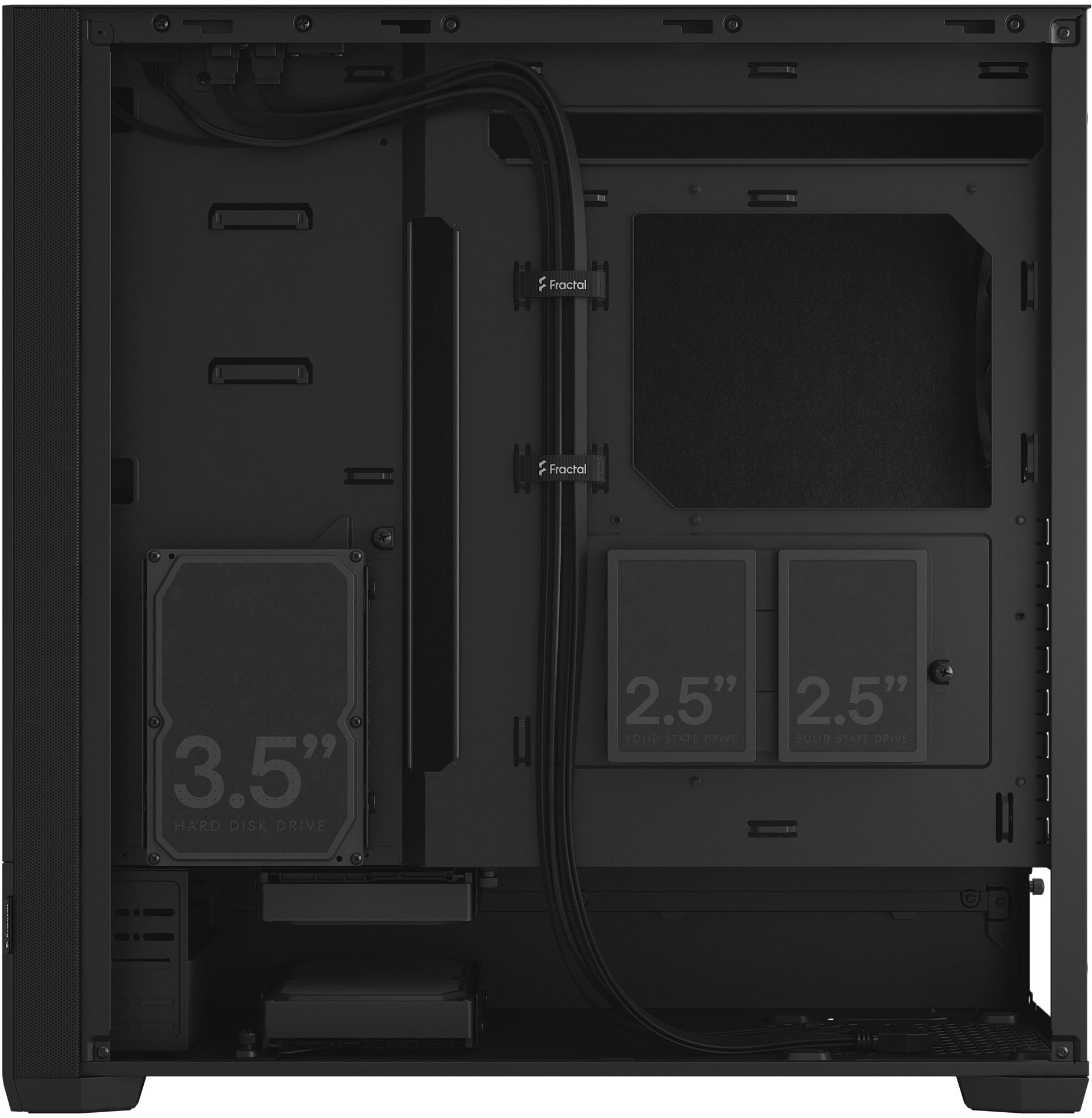 Fractal Design - Caixa E-ATX Fractal Design Pop XL Silent Black Solid