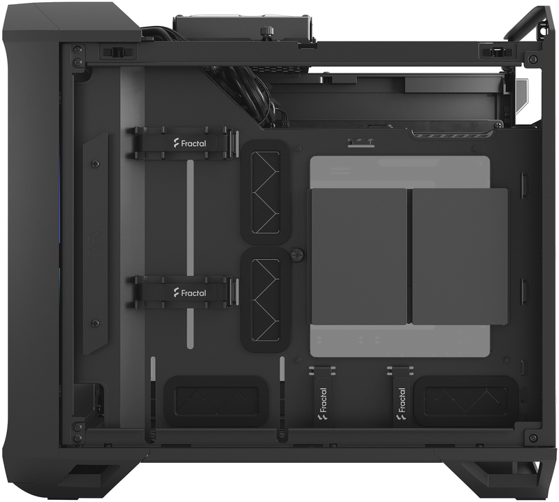 Fractal Design - Caixa Mini-ITX Fractal Design Torrent Nano RGB Black TG Light Tint