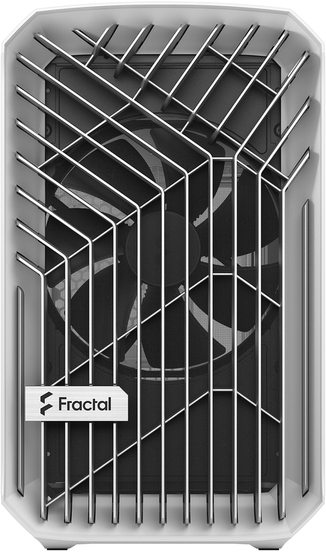 Fractal Design - Caixa Mini-ITX Fractal Design Torrent Nano White TG Clear Tint