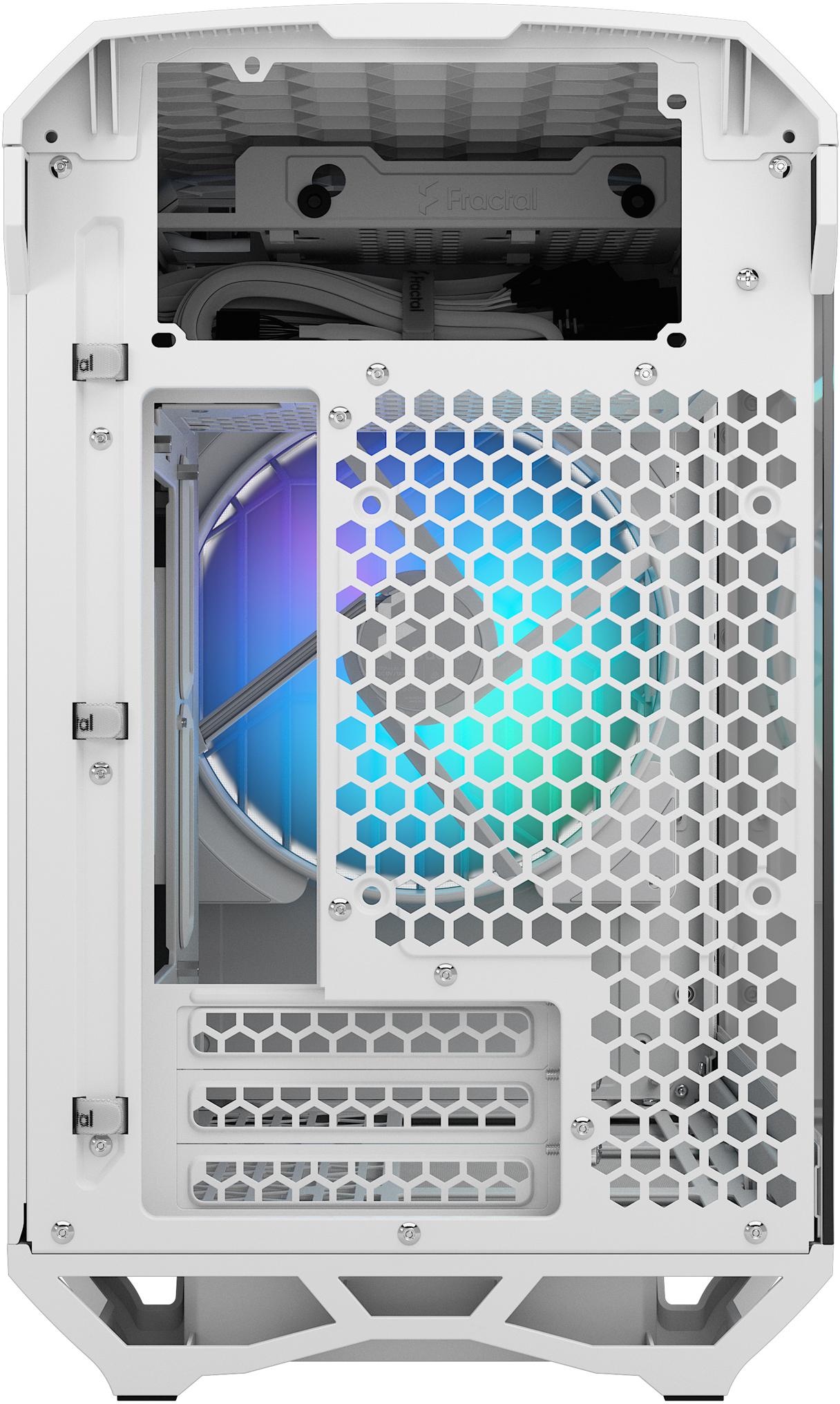 Fractal Design - Caixa Mini-ITX Fractal Design Torrent Nano RGB White TG Clear Tint