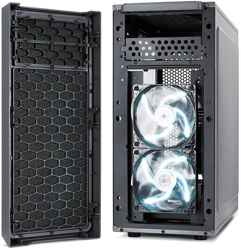 Fractal Design - Caixa ATX Fractal Design Focus Gunmetal Window