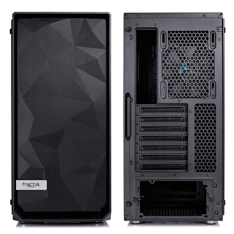 Fractal Design - Caixa ATX Fractal Design Meshify C Blackout TG Light Tint