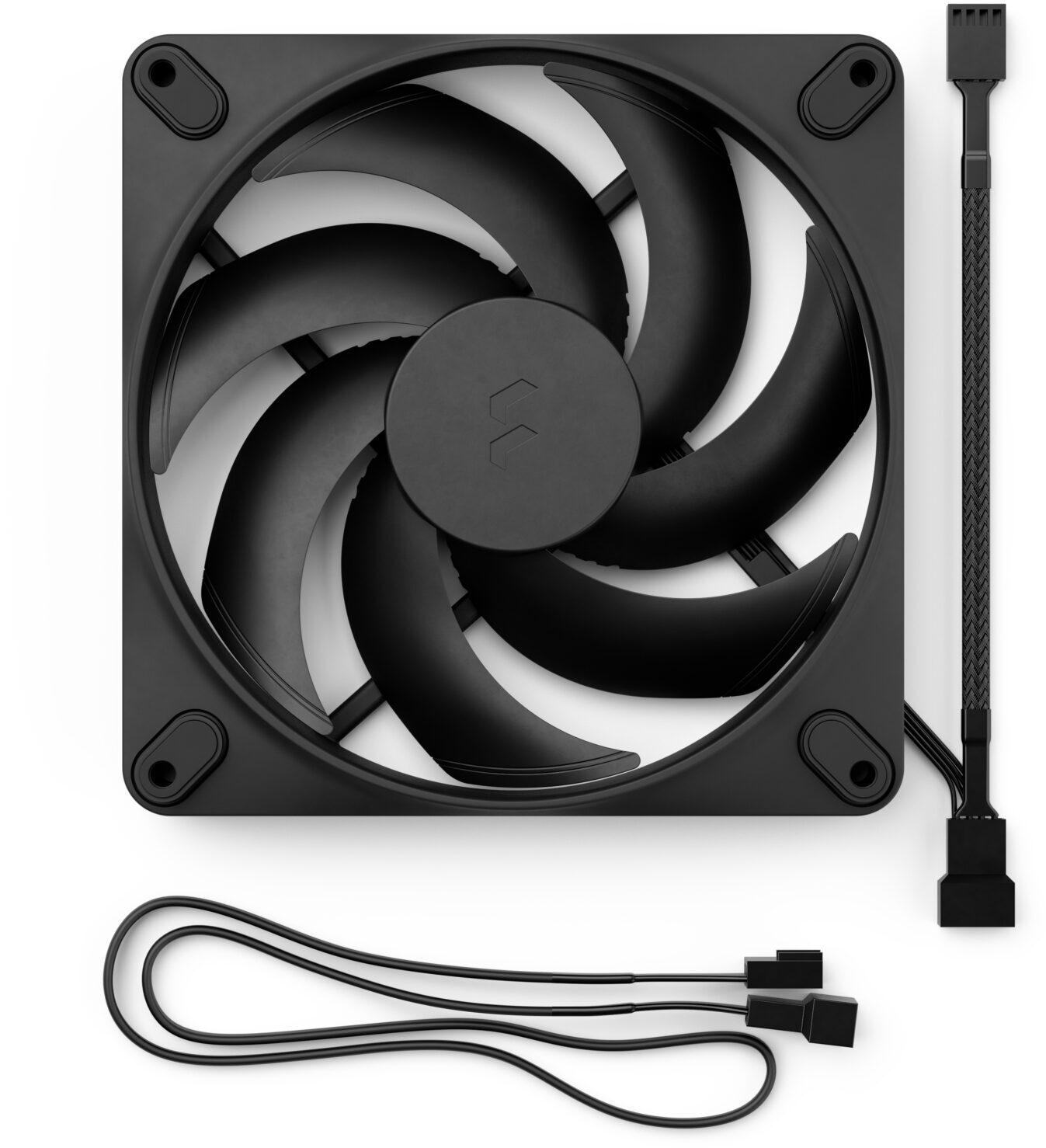 Fractal Design - Ventoinha Fractal Design Momentum 14 140mm 1800RPM 4 Pinos PWM Preta