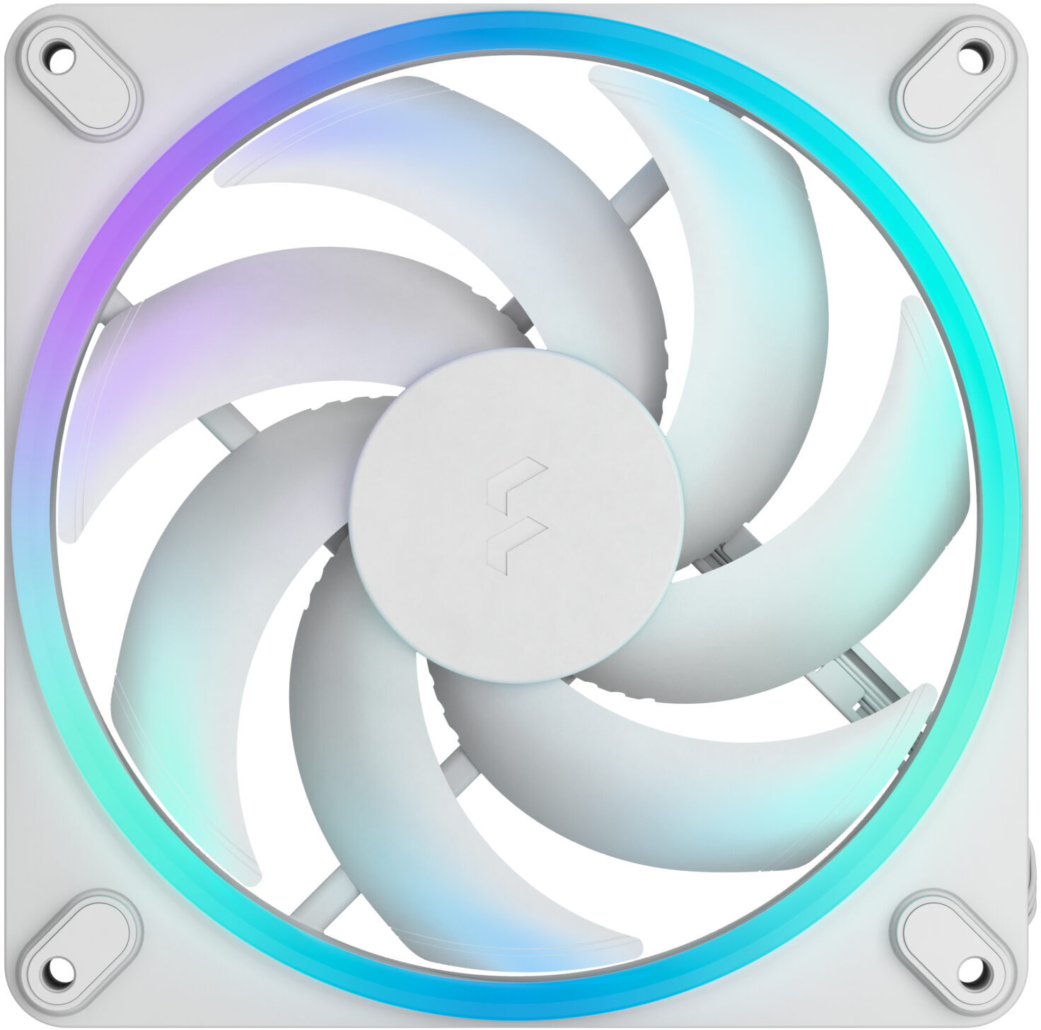 Fractal Design - Ventoinha Fractal Design Momentum 14 140mm 1800RPM 8 Pinos RGB Branca