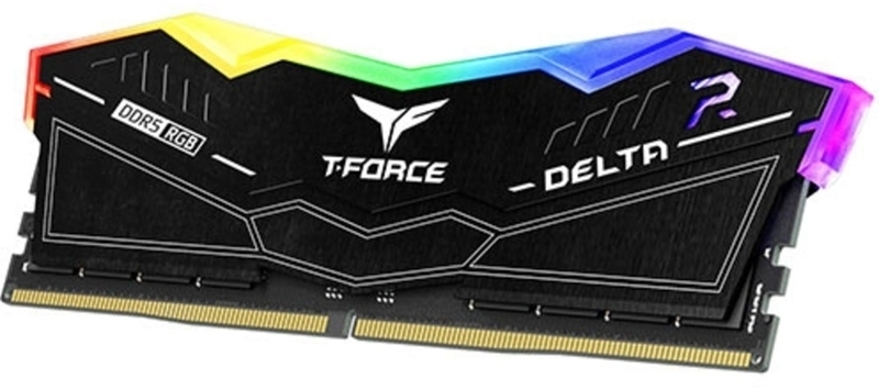 Team Group - Team Group Kit 32GB (2 x 16GB) DDR5 6000MHz Delta RGB Preto CL28