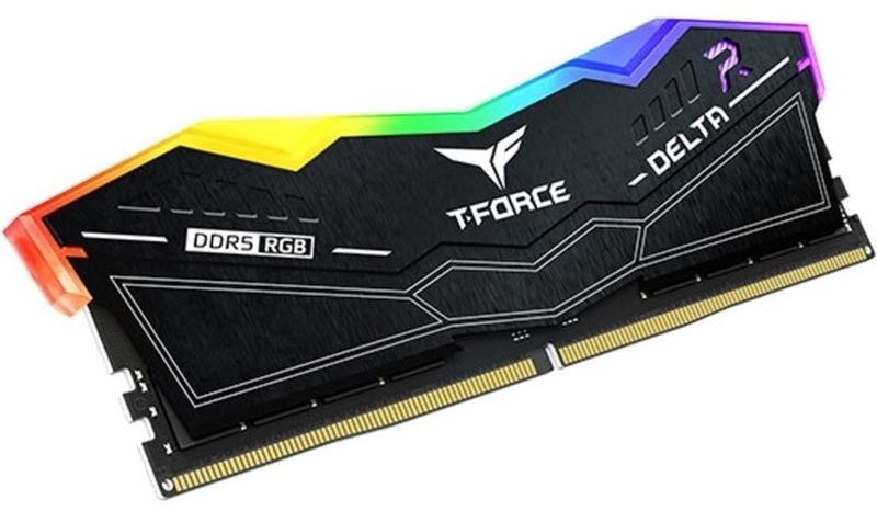 Team Group - Team Group Kit 32GB (2 x 16GB) DDR5 6000MHz Delta RGB Preto CL28