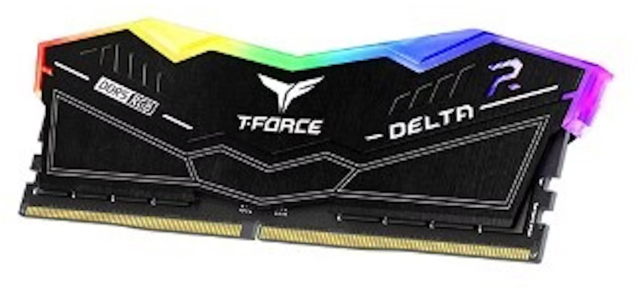 Team Group - Team Group Kit 32GB (2 x 16GB) DDR5 6000MHz Delta RGB Preto CL38 V2