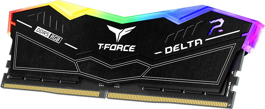 Team Group - Team Group Kit 32GB (2 x 16GB) DDR5 6400MHz Delta RGB Preto CL32