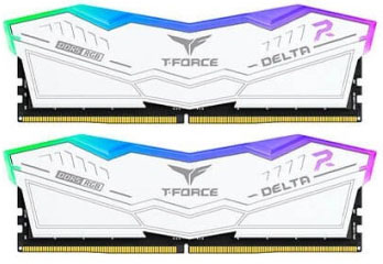 Team Group Kit 32GB (2 x 16GB) DDR5 7000MHz Delta RGB Branco CL34