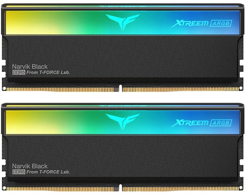 Picture of Picture of Team Group Kit 32GB (2 x 16GB) DDR5 6000MHz Xtreem ARGB Preto CL30