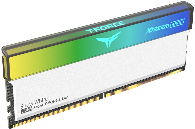 Team Group - Team Group Kit 32GB (2 x 16GB) DDR5 6000MHz Xtreem ARGB Branco CL30