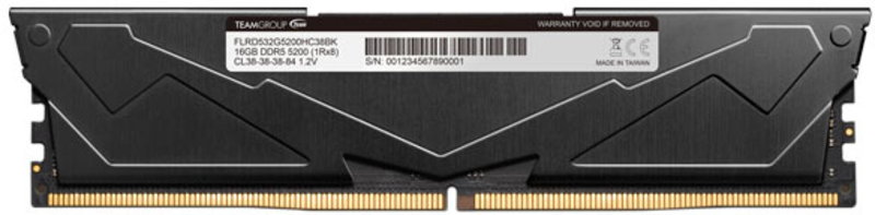 Team Group - Team Group Kit 32GB (2 x 16GB) DDR5 5200MHz Vulcan Preto CL40