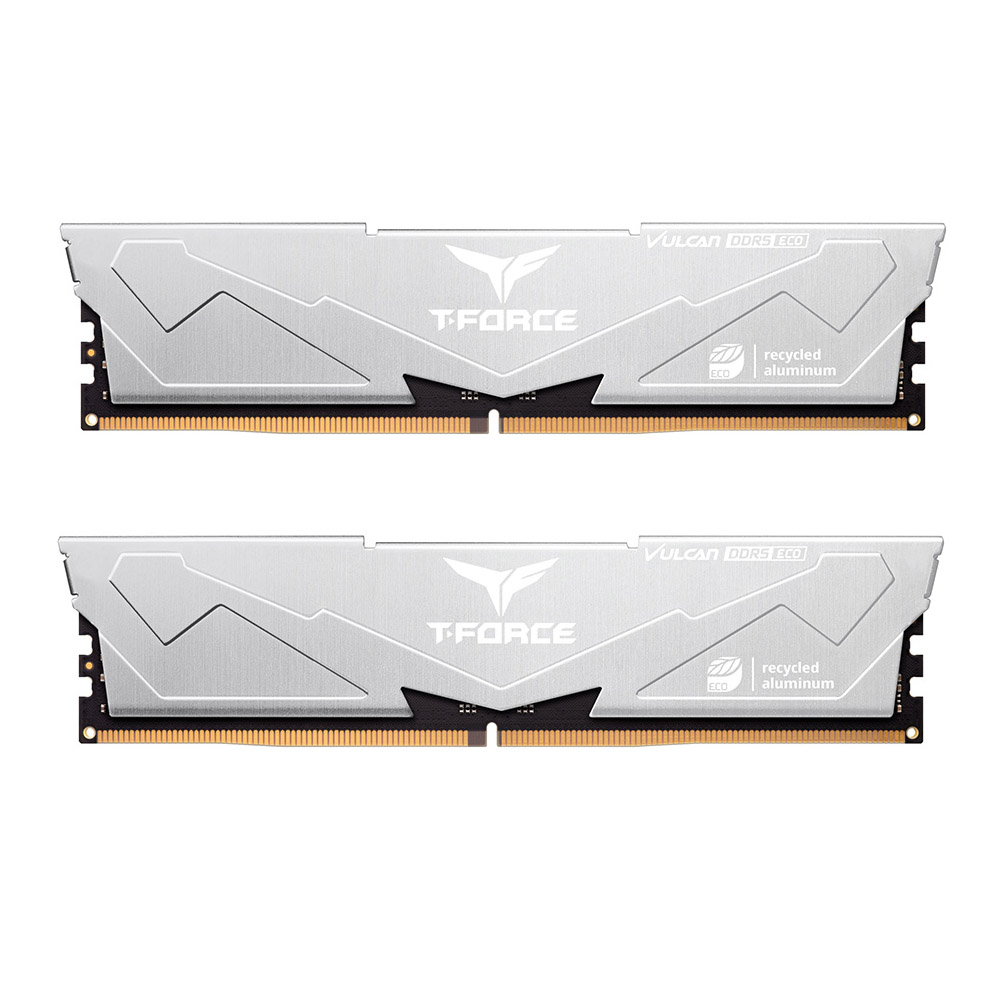 Team Group - Team Group Kit 32GB (2 x 16GB) DDR5 6000MHz Vulcan ECO Silver CL38
