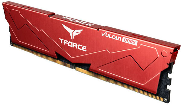 Team Group - Team Group Kit 64GB (2 x 32GB) DDR5 5200MHz Vulcan Red CL40