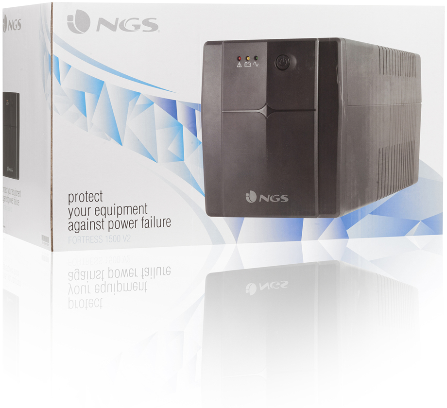 NGS - UPS NGS Off-line Fortress 1500V2 720W 3 Tomadas de Proteção