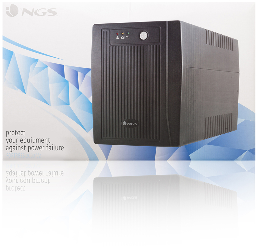 NGS - UPS NGS Off-line Fortress 2000V2 900W 4 Tomadas de Proteção