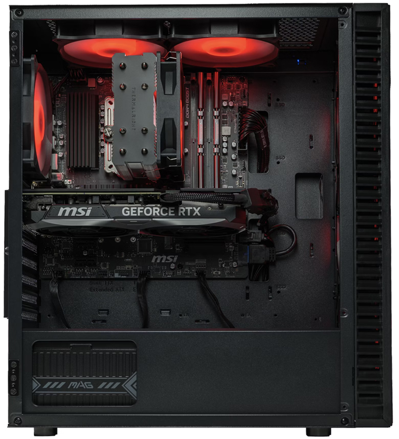 King Mod Systems - Computador King Mod Gamer-PC Powered by MSI - Mach 3.1 Ryzen 7 5700X3D 32GB DDR4 1TB RTX 5070 WiFi W11