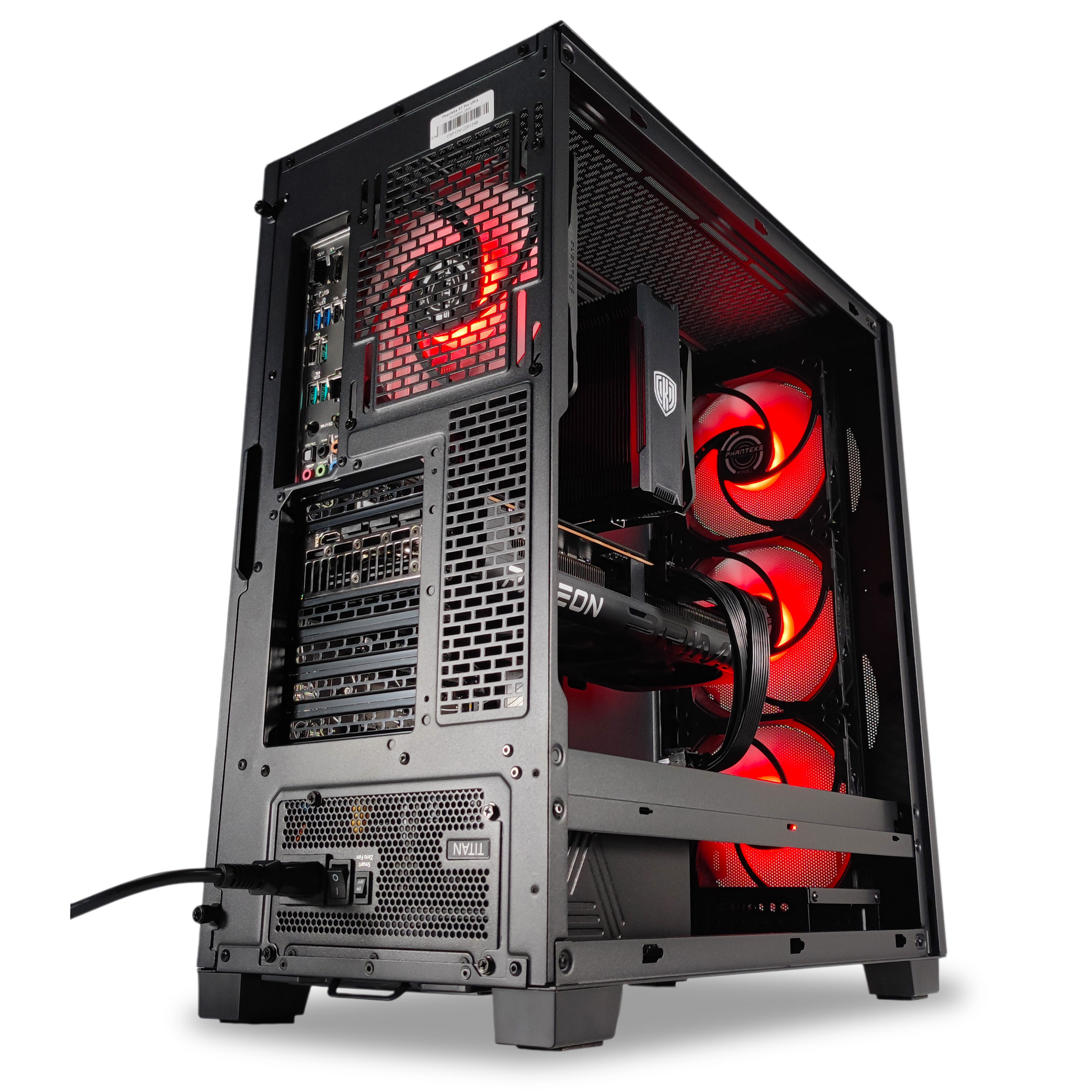 King Mod Systems - Computador King Mod Gamer-PC Mach 5R Ryzen 5 7600X3D 32GB DDR5 2TB RX 9070 XT WiFi W11