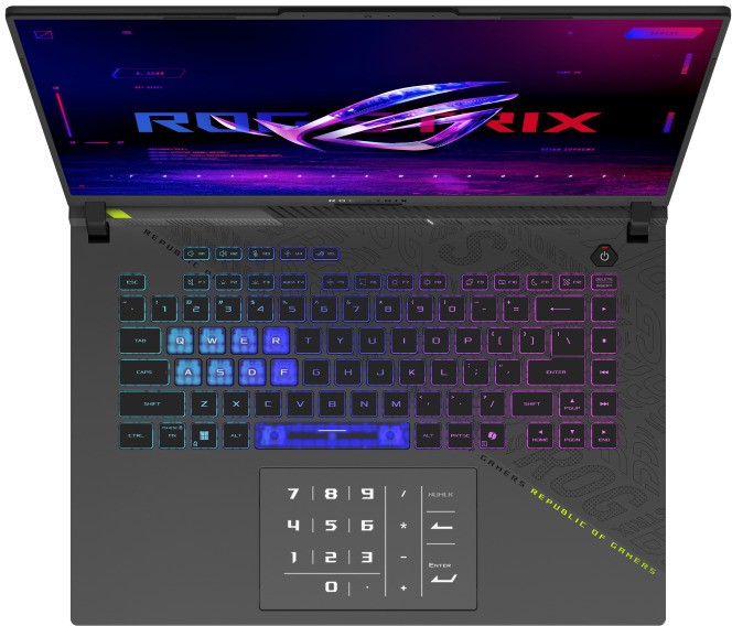 Asus - Portátil ASUS ROG Strix G16 G614PR 16" R9 8940HX 32GB DDR5 1TB RTX 5070 Ti FHD+ 165Hz