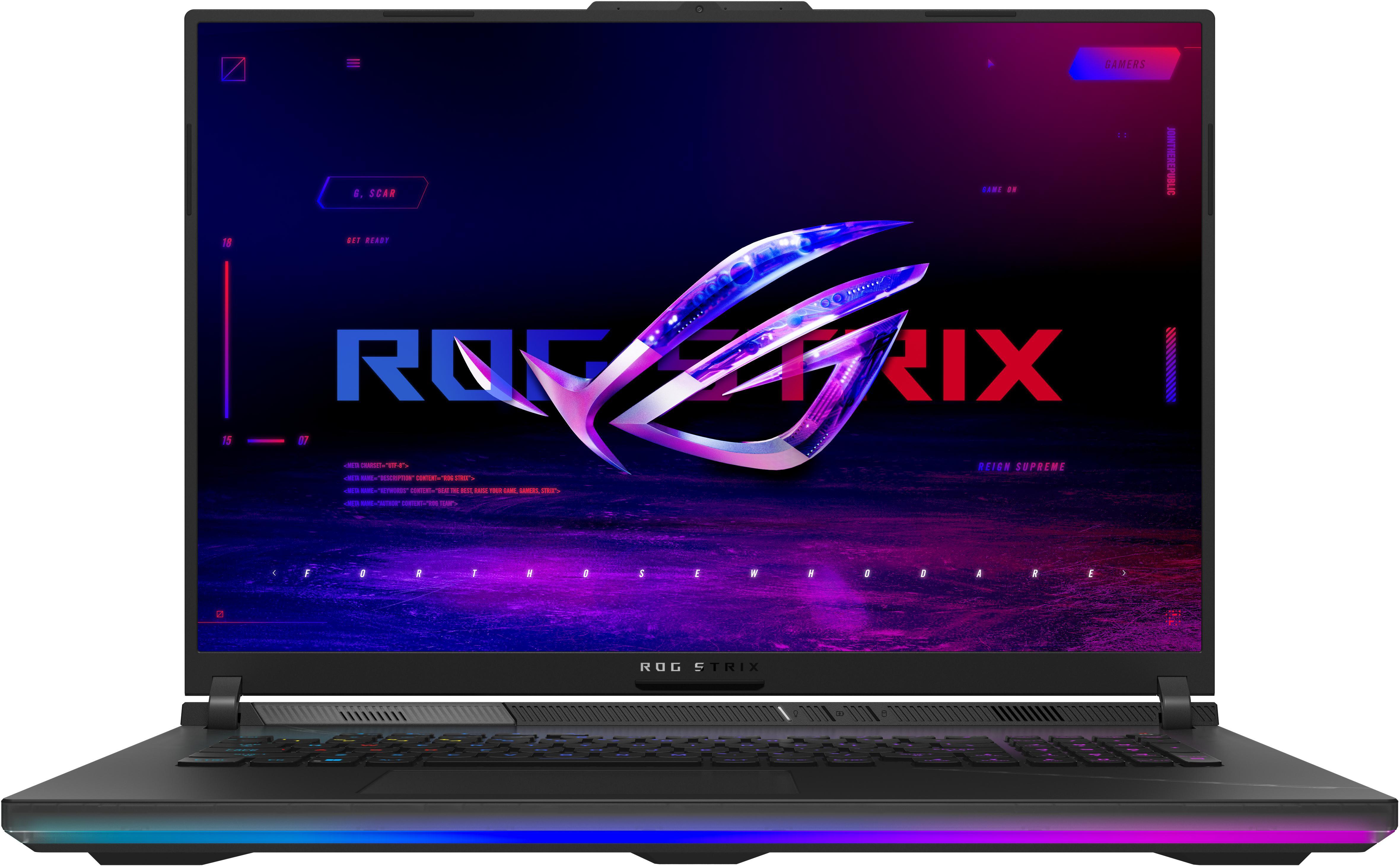 Asus - ** B Grade ** Portátil ASUS ROG Strix SCAR 18 G834 18" i9 13980HX 64GB DDR5 2TB RTX 4090 QHD+ 240Hz W11